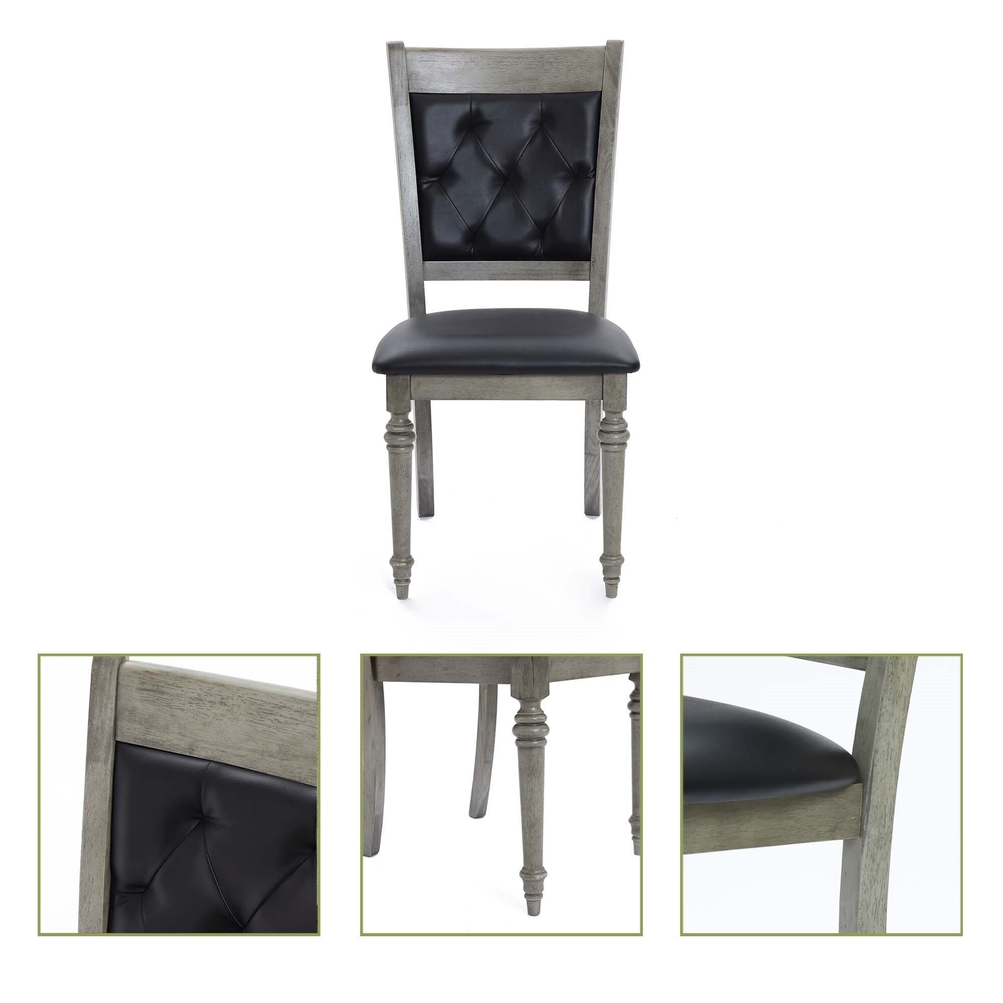 LuxenHome WHIF1877 Dining-Chairs - View #5