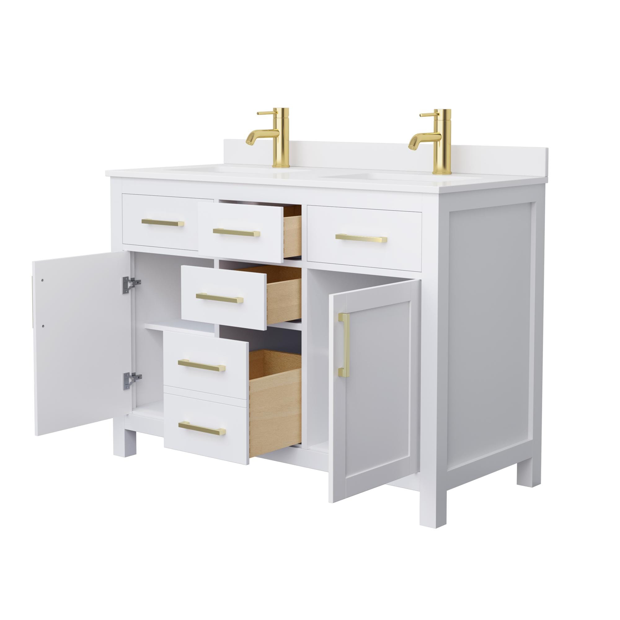 Wyndham Collection WCG242448DWGWCUNSMXX Bath-Vanity-Combo - View #3