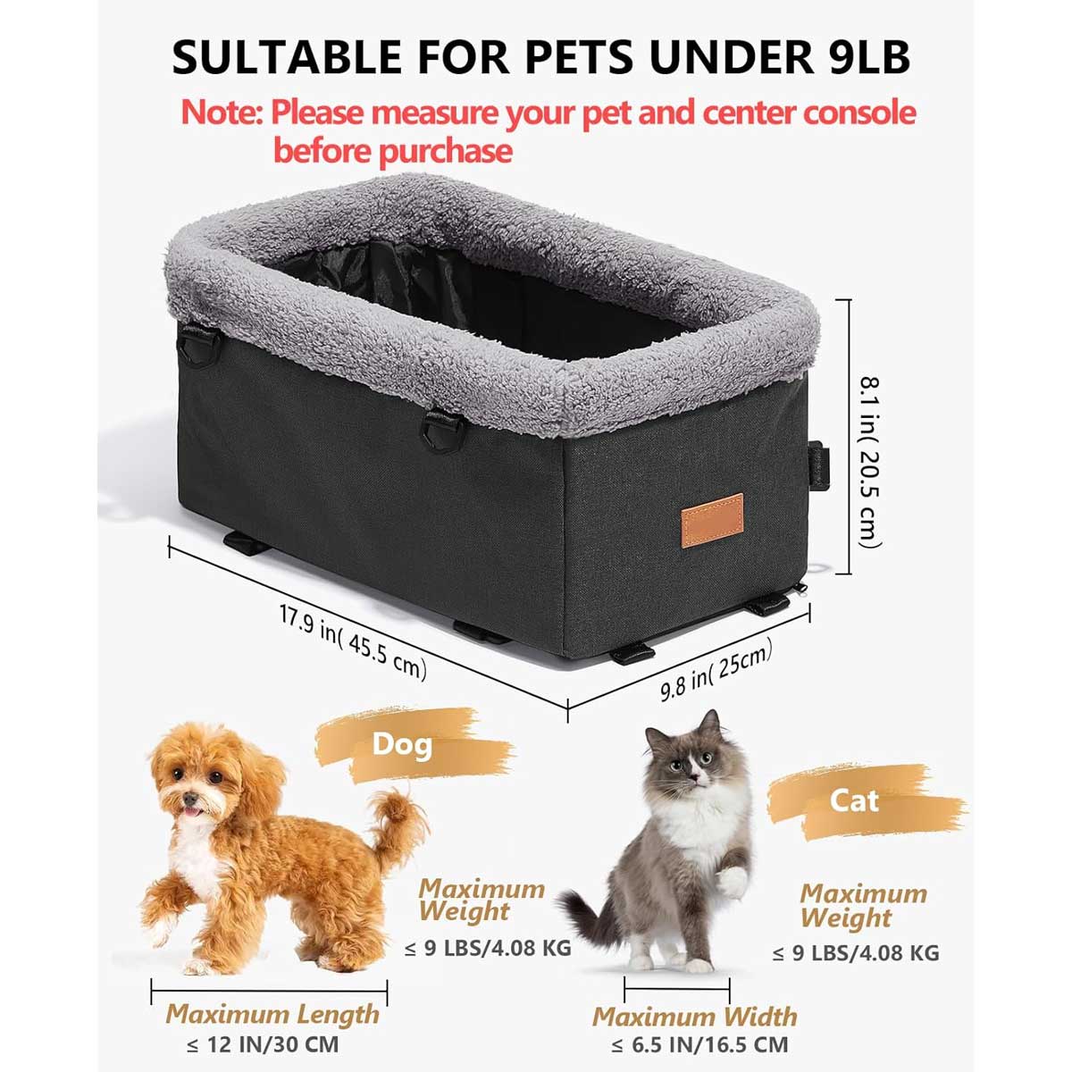 Aoibox LADS0917037 Dog-Car-Seats - View #2