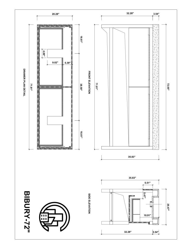 CARTISAN DESIGN VABIBCO72FD Bath-Vanity-Combo - View #15