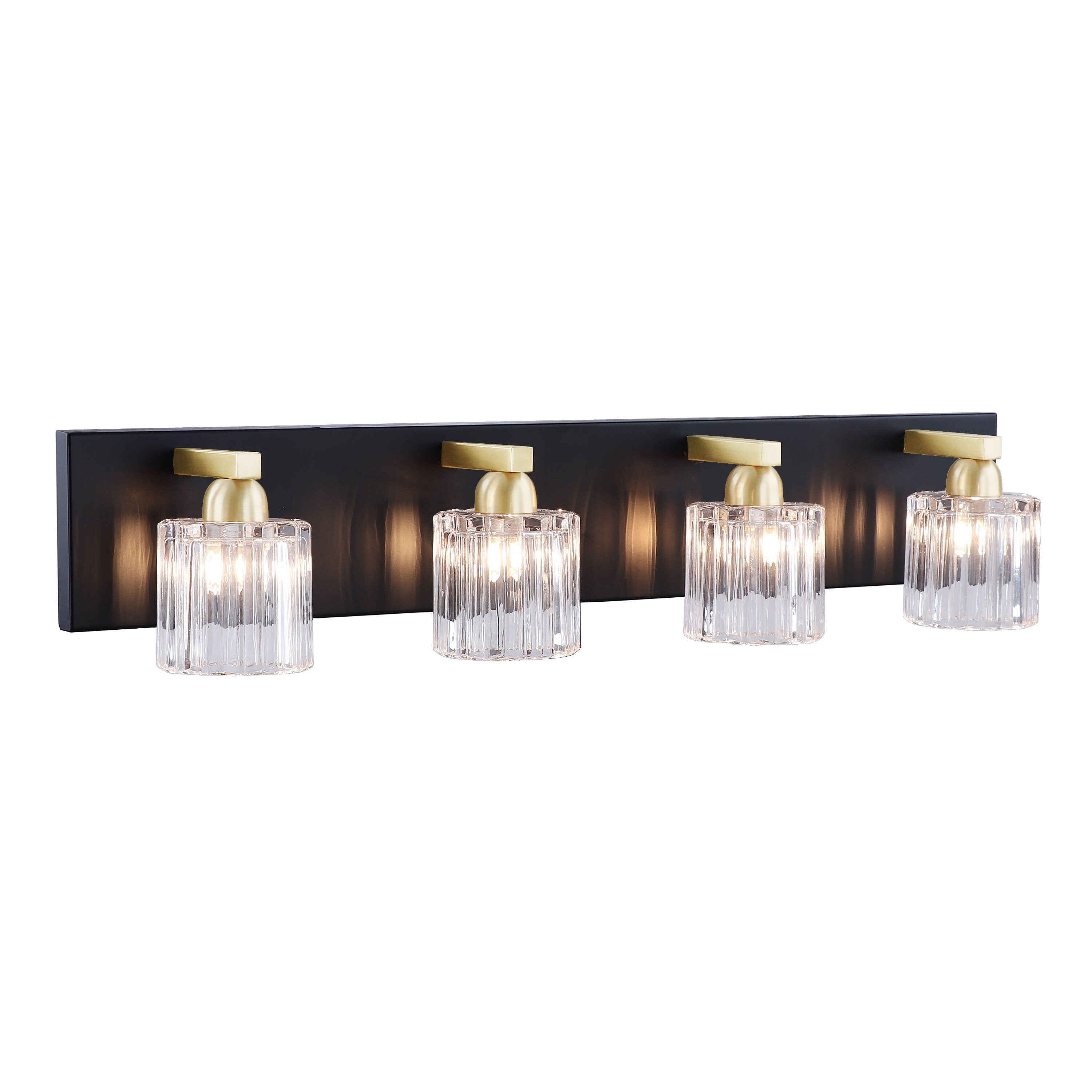 Aspen Creative Corporation 62324 28-in 4 -Light Matte Multiple colors Transitional Vanity light