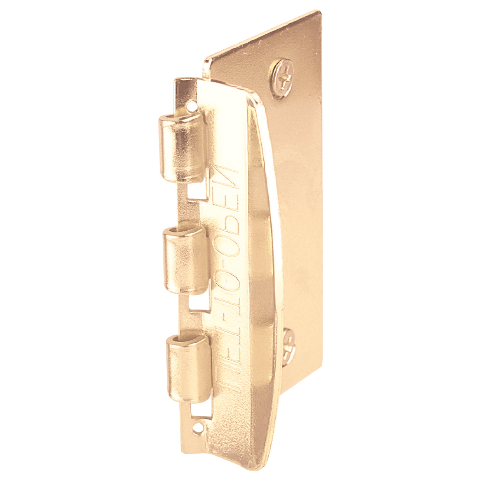 Prime-Line 2.75-in Brass-Plated Entry Door Flip Lock in the Entry Door Flip  Locks department at