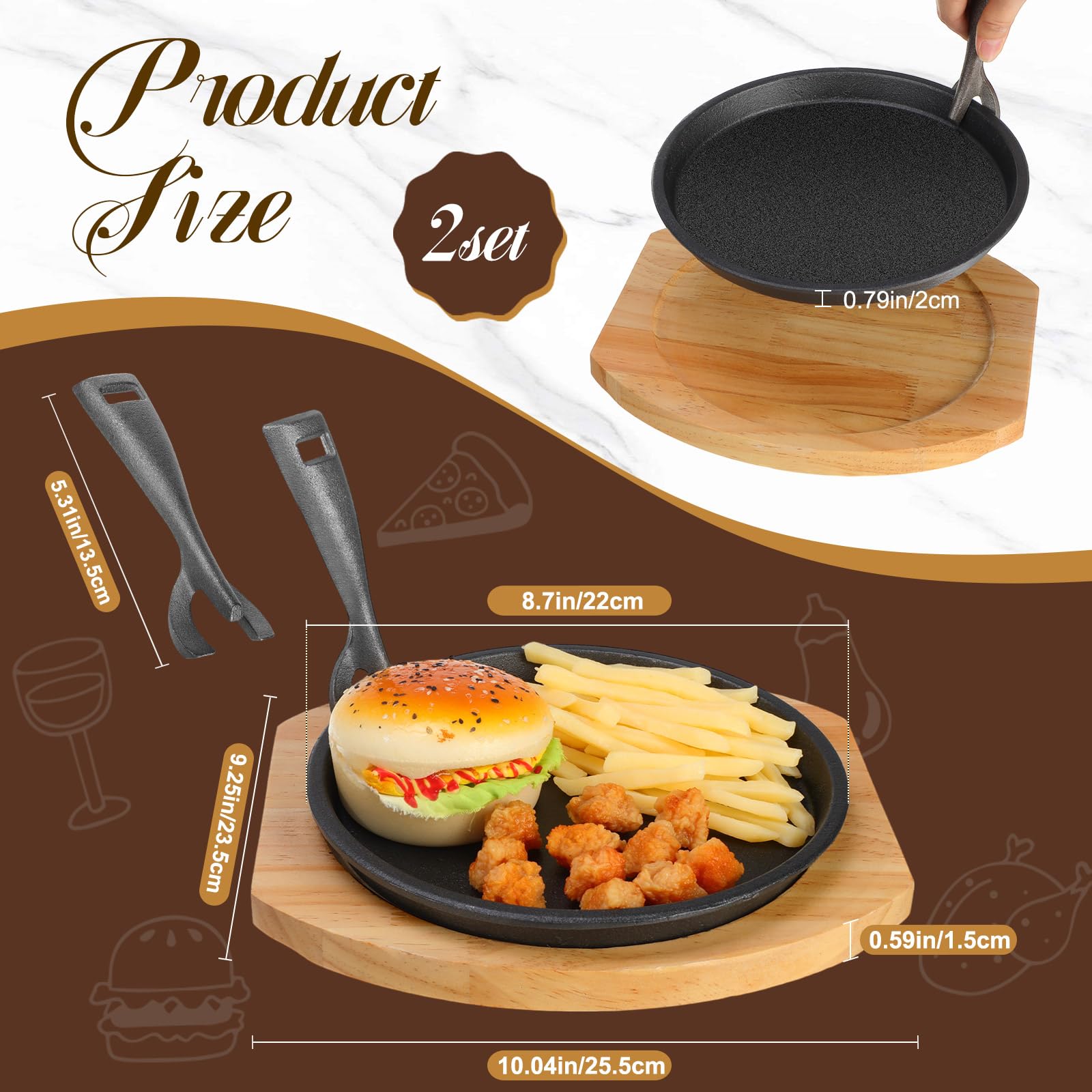 DHMHD LDH0820X385 Cooking-Pans-Skillets - View #2
