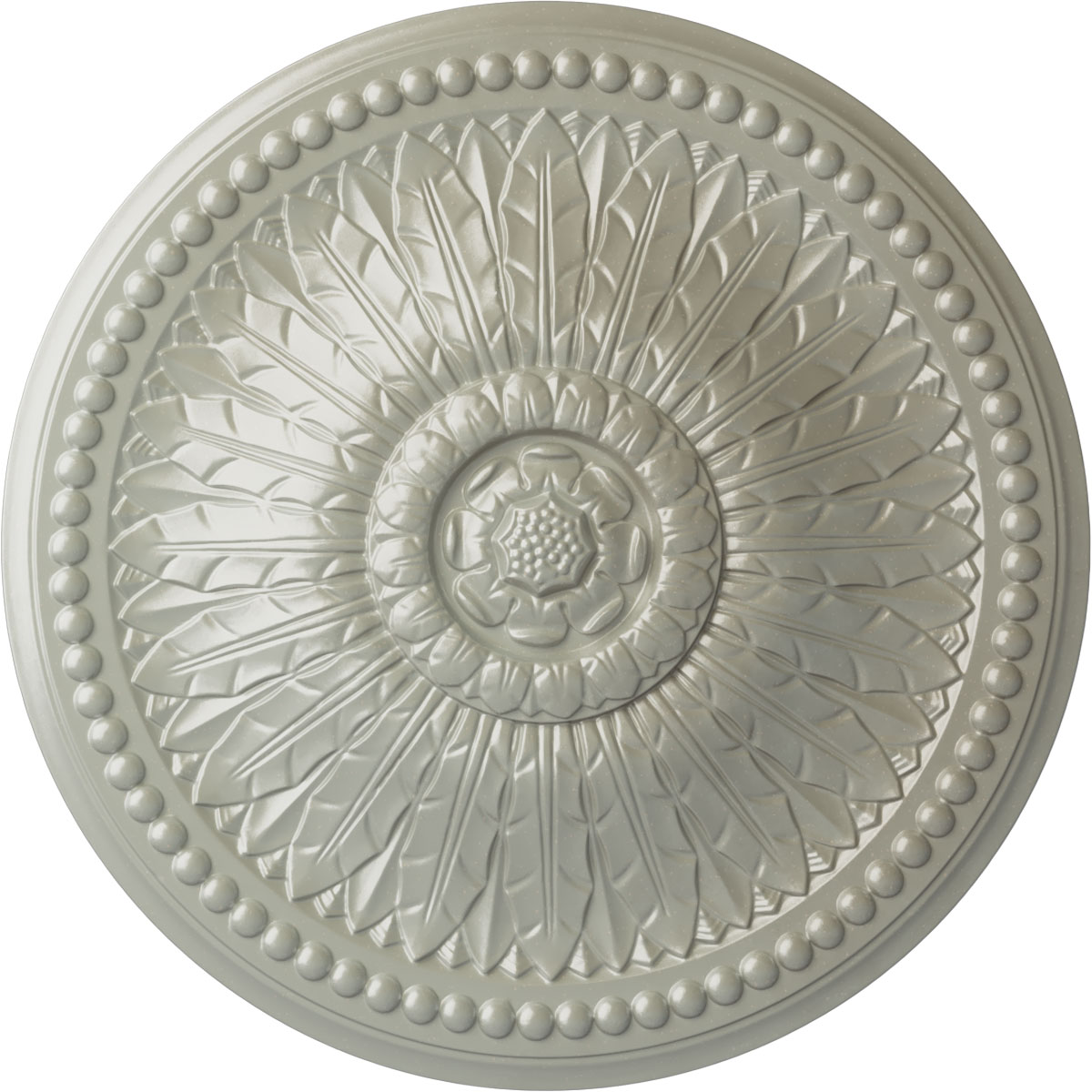 Ekena Millwork CM29SPFCS Springtime 29.375-in W x 29.375-in L Flash Copper Polyurethane Ceiling Medallion