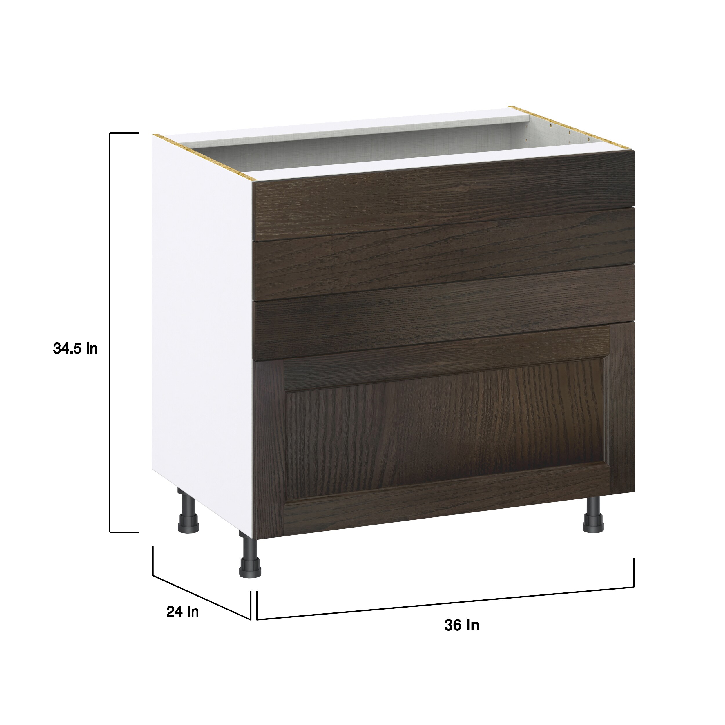 Hugo&Borg DSBCT4D36FF-MO Cabinets-Kitchen - View #4