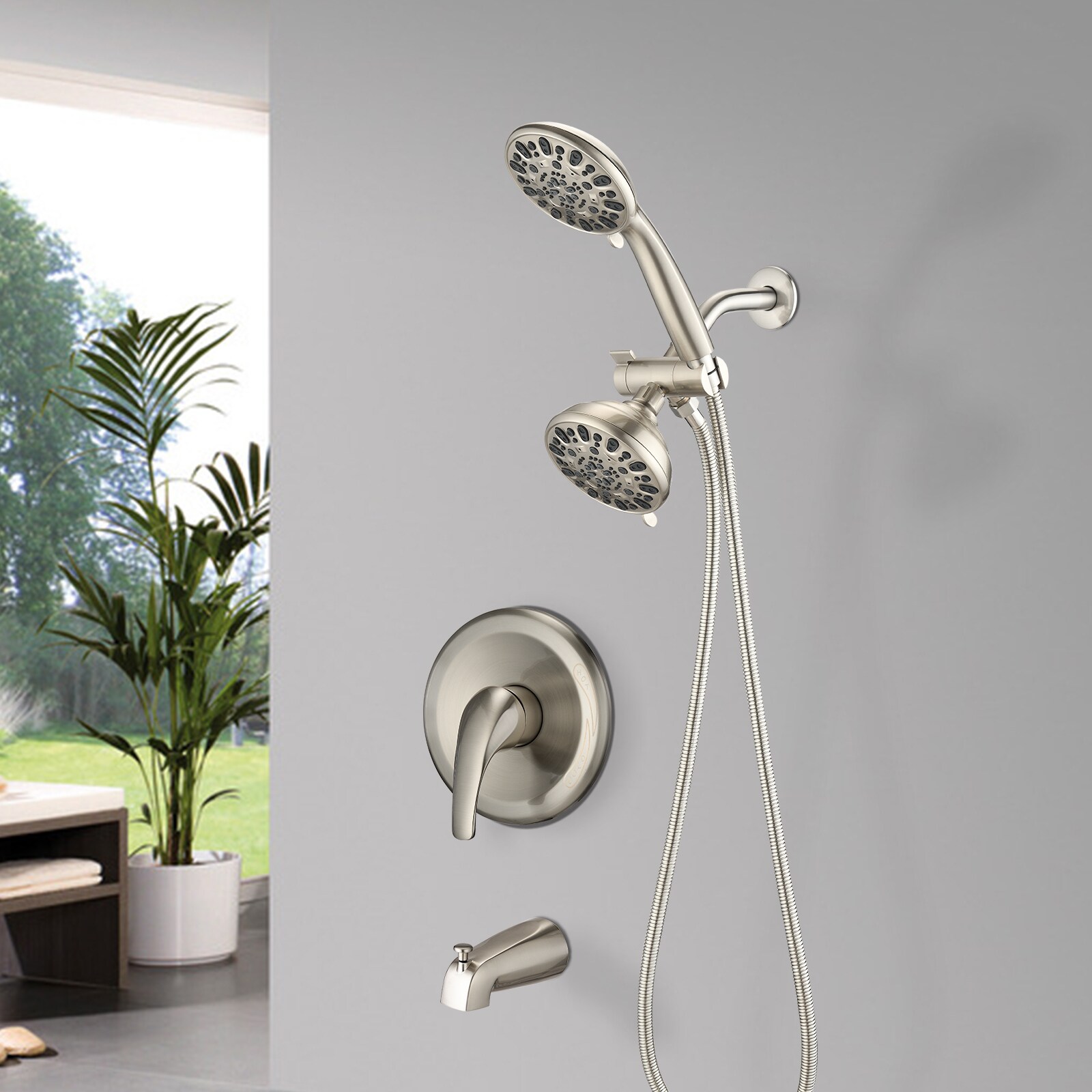Mondawe MD-JMSW106BN Showerhead-Bar-Panels - View #2