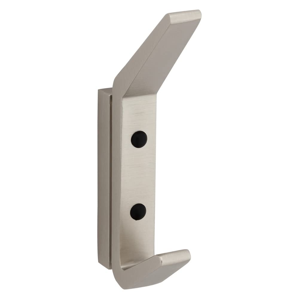 National Hardware N337-919 Reed Geometric Hook 4-3/4 in Satin Nickel #N337-919