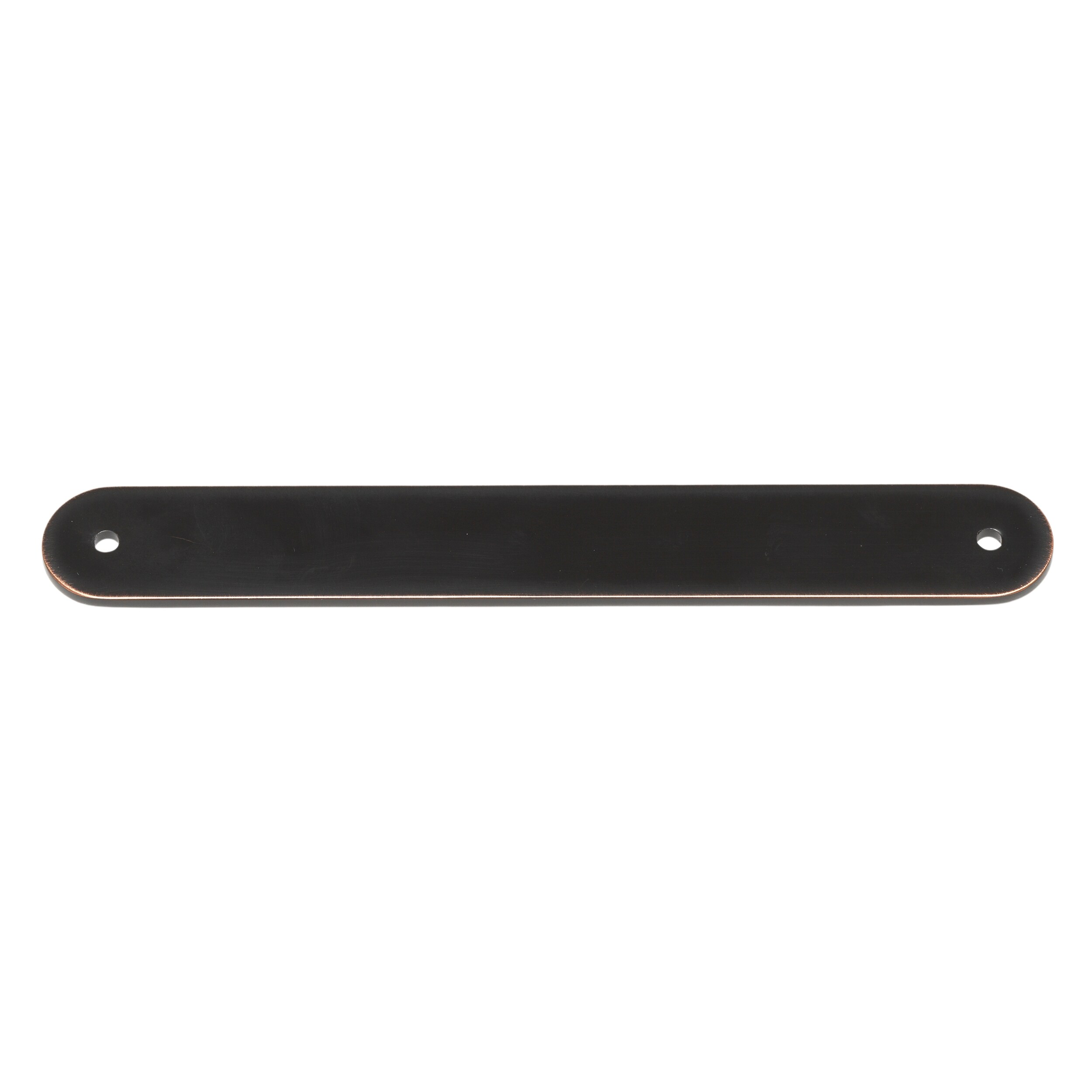 GlideRite Hardware 7343-160-ORB-10 7-1/4 in. Rounded Backplate with 6-5/16 in. Center to Center - 10 Pack