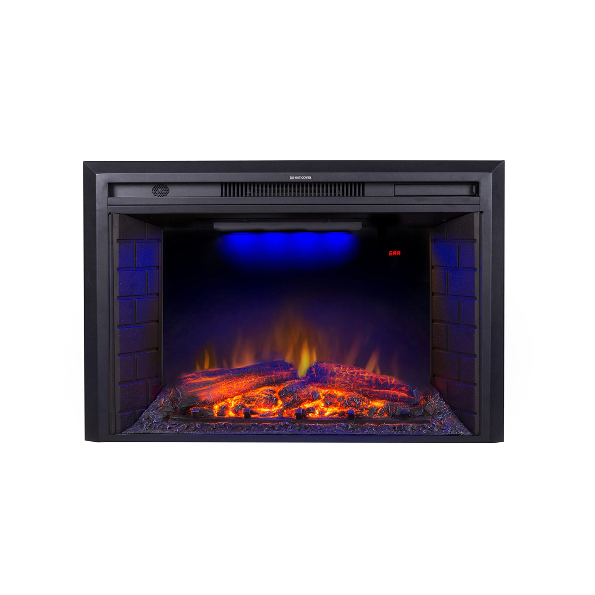 EdenDirect 50-in W x 27.32-in H Black Electric Fireplace Insert #ALEF50T