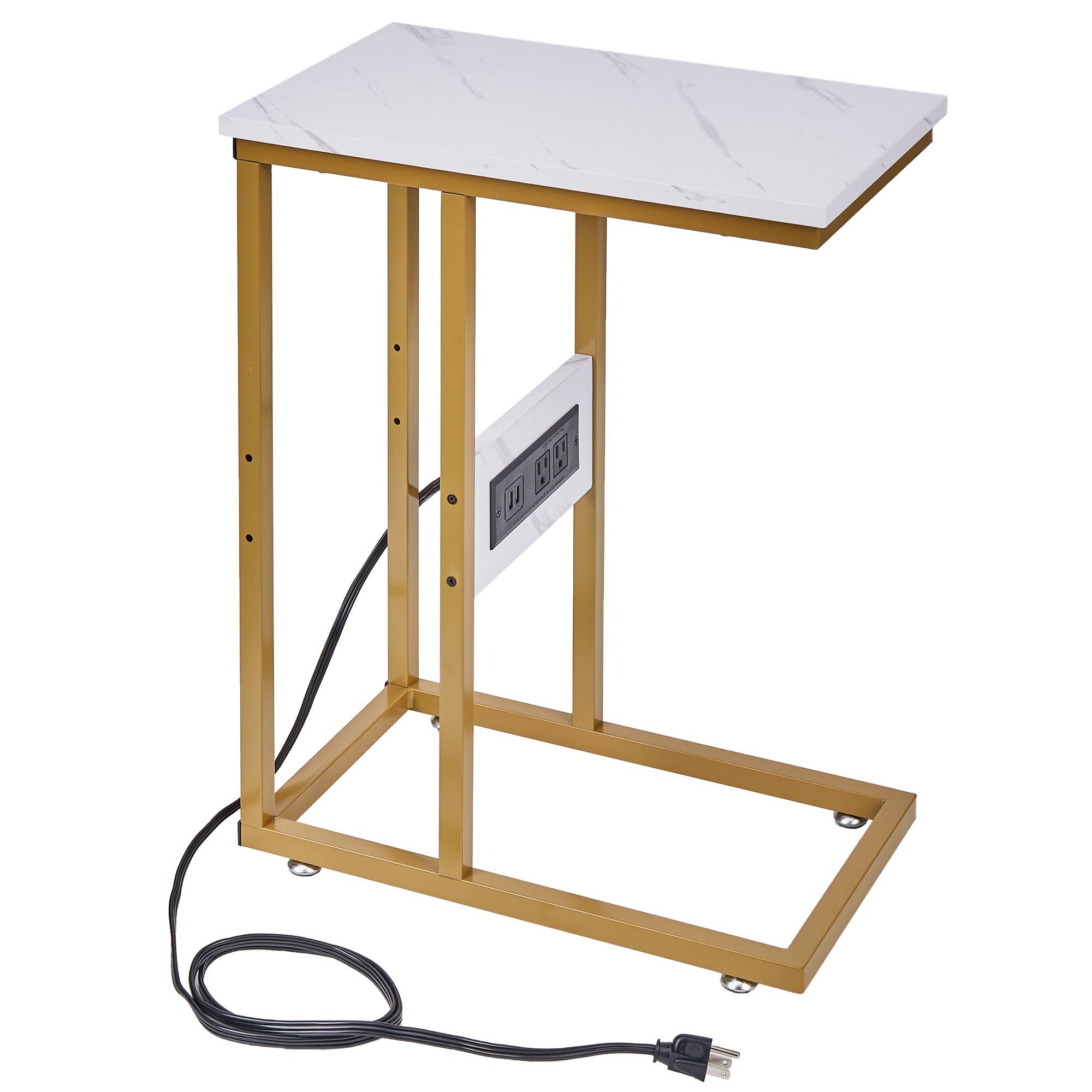 Vecelo LOE-DC-ST01-GLD-UP End-Tables - View #2