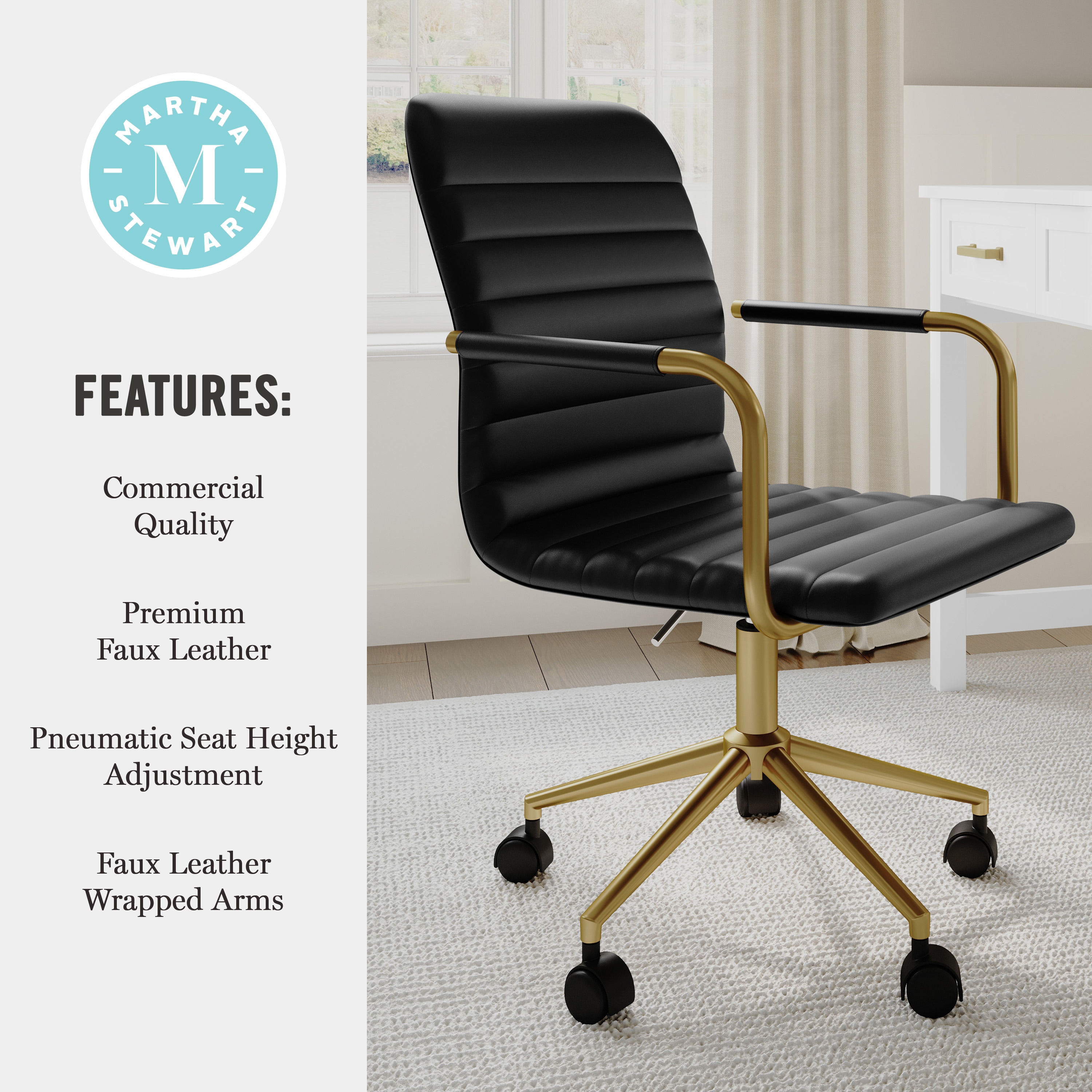 Martha Stewart 196861189197 Office-Chairs - View #7