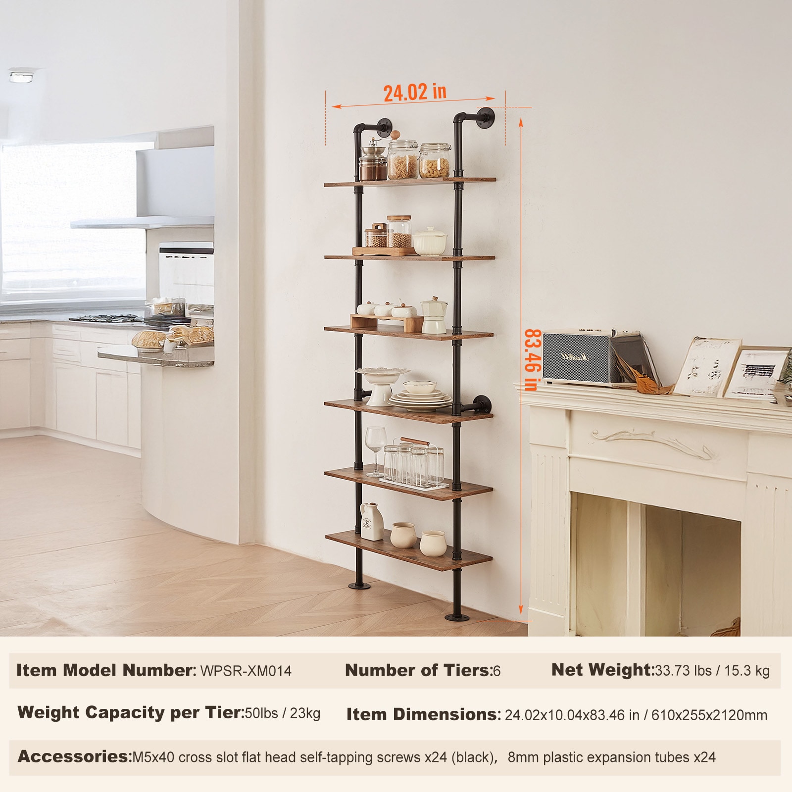 SVOPES SVOPESJSGZWJY09877V0 Wall-Mounted-Shelving - View #8