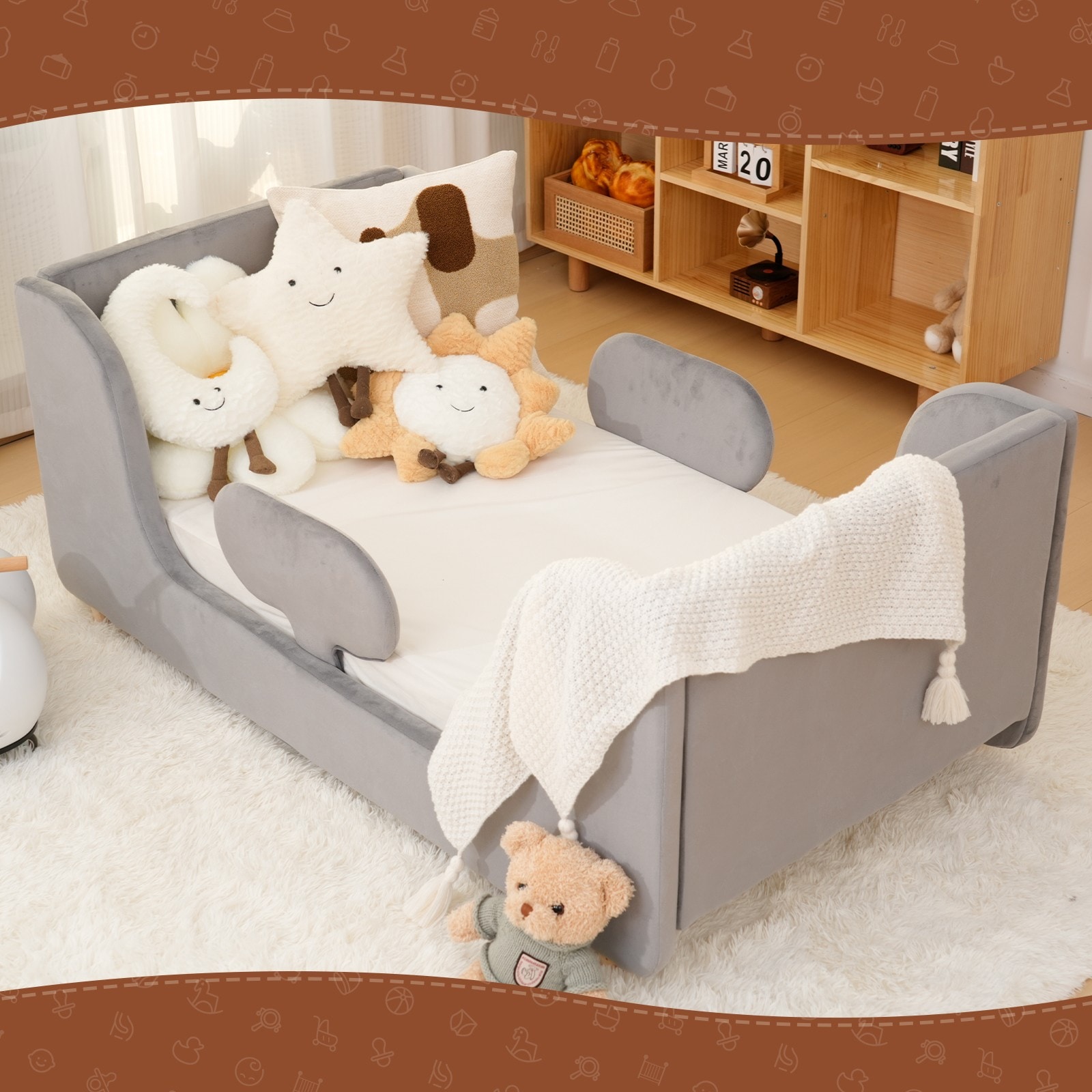 DOCRED I1502530-TB-G-LS2 Toddler-Beds - View #4
