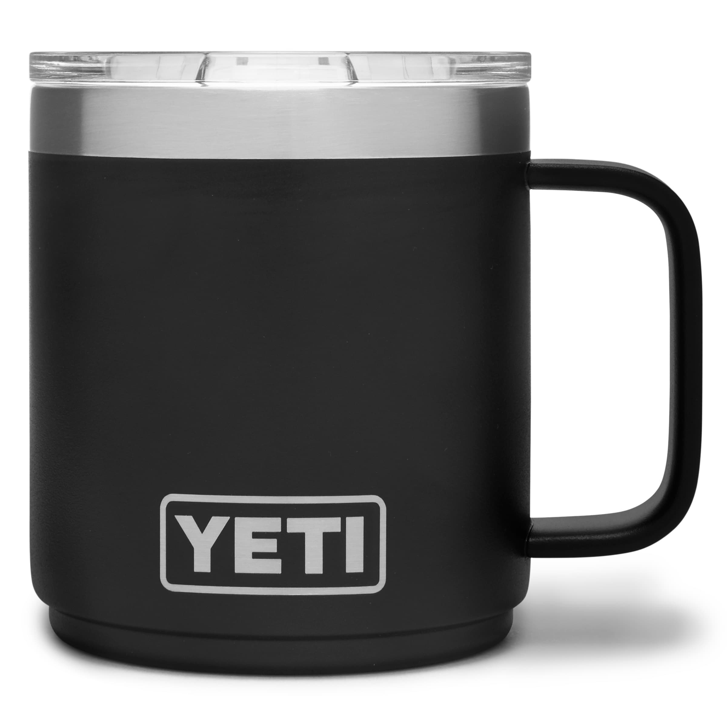 Yeti Rambler Stackable Lowball Tumbler with Magslider Lid - Black