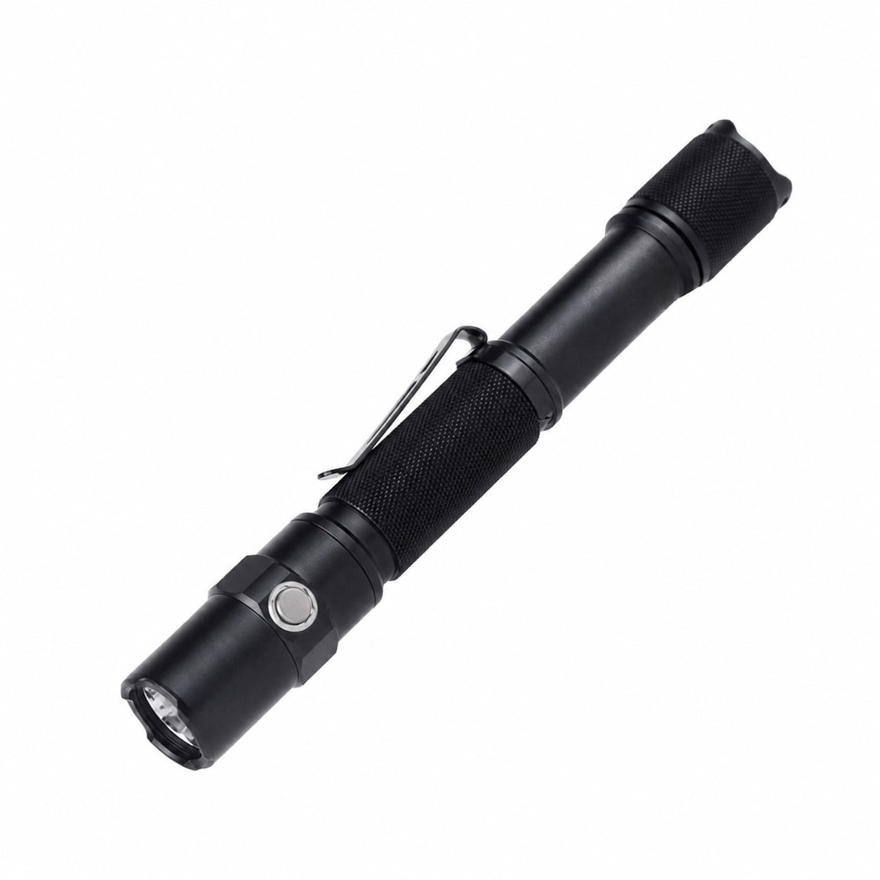Justincity  LED Rechargeable Flashlight 1018 Lumens 167 Meter Beam USB C and AA Dual Power Dual Switch IPX8 Waterproof 6 in x 1 in x 3.56 oz 1 Piece