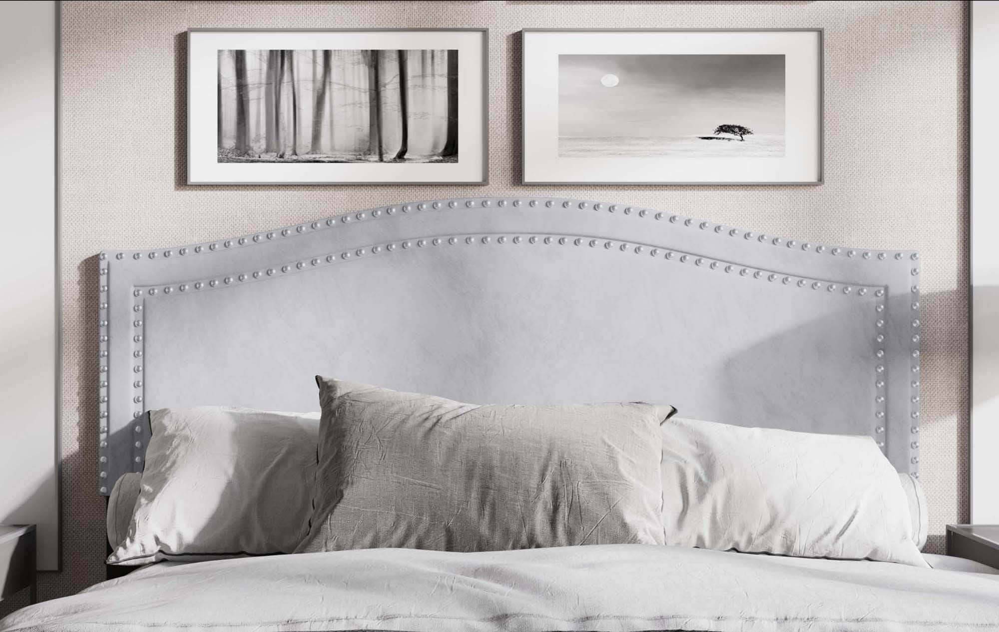 CasePiece C8374TUHB-SGY-VV Upholstered-Headboards - View #2