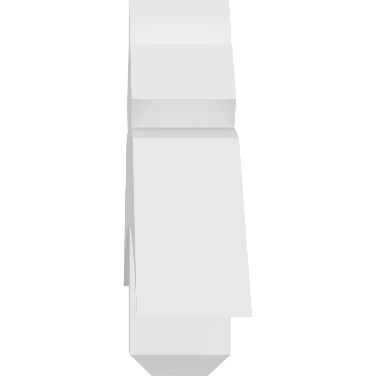 Ekena Millwork GBP048X12X0404ALB00 Exterior-Brackets-Braces - View #3