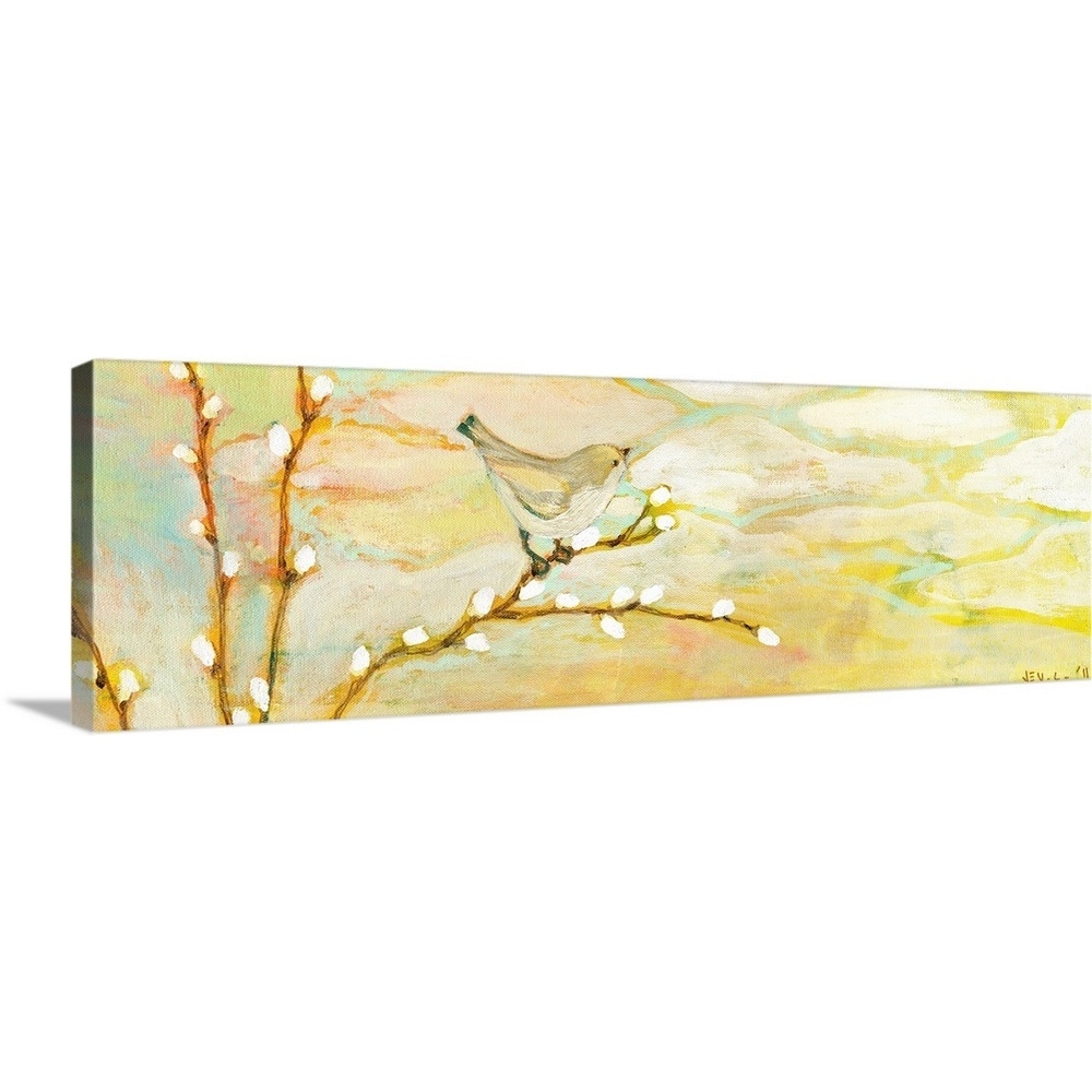 GreatBigCanvas JL0120165-24-60X20 Watching The Clouds No 3 Jennifer Lommers 20-in H x 60-in W Abstract Print on Canvas