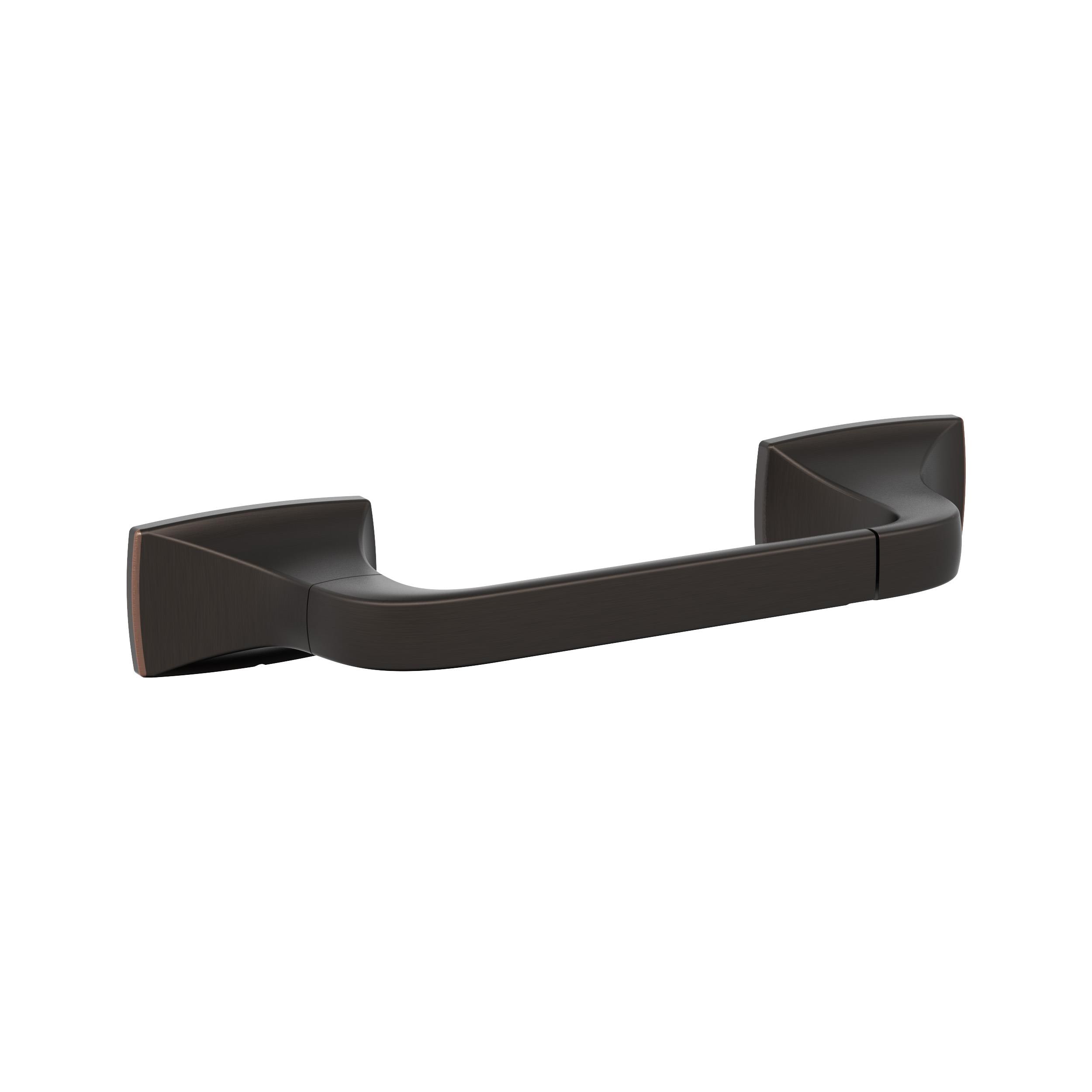 Amerock BH36011ORB Highland Ridge Oil Rubbed Bronze Wall mount Double post Toilet Paper Holder 1 -Rolls with Storage