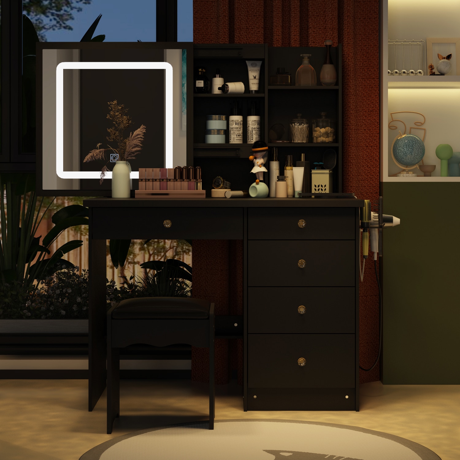 FUFU&GAGA KF210218-03 Bedroom-Vanities - View #3