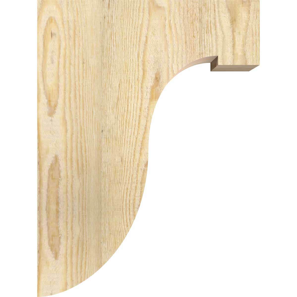 Ekena Millwork COR06X12X16DEL00RDF corbels - View #3