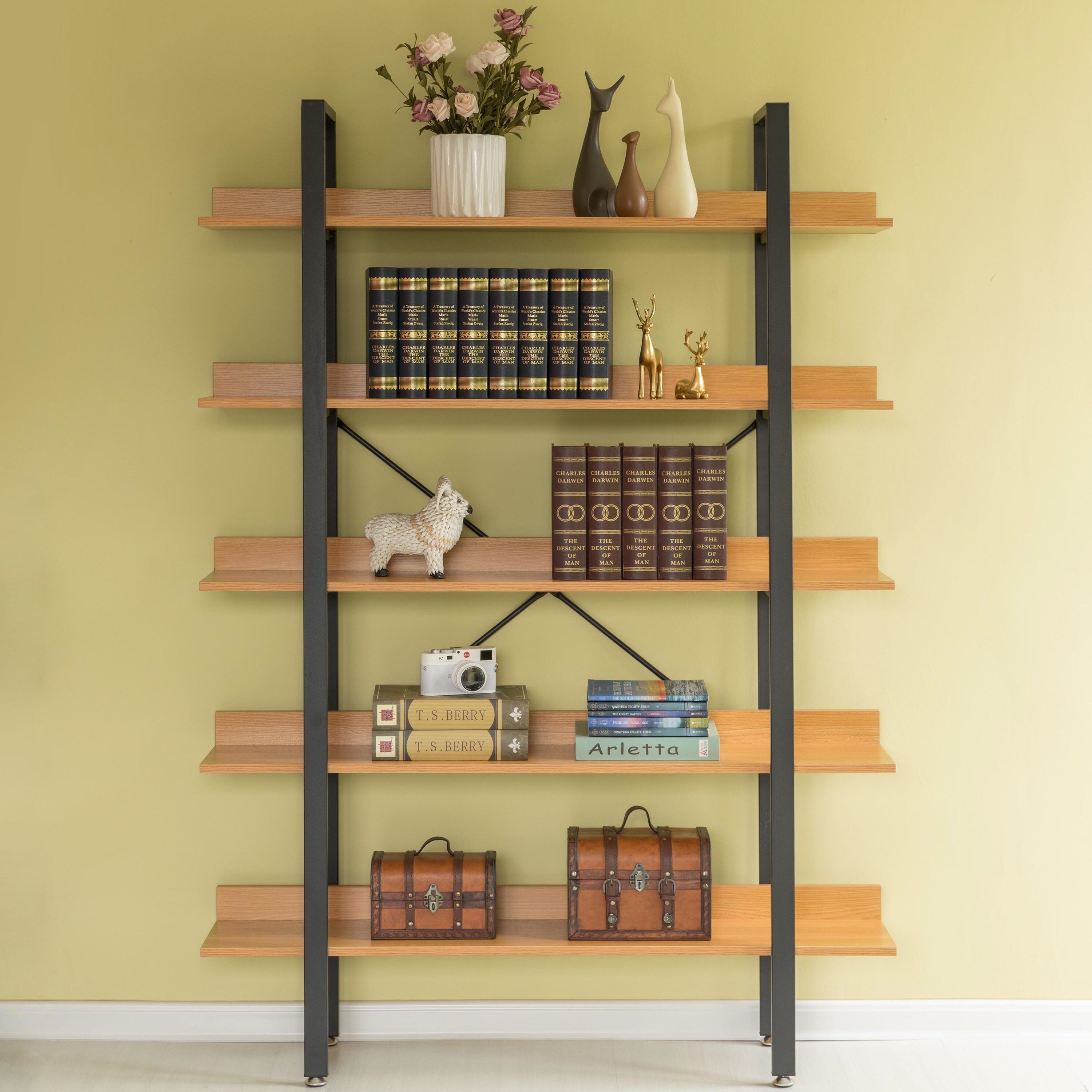 Bold Tones QI003995.L bookcases - View #2