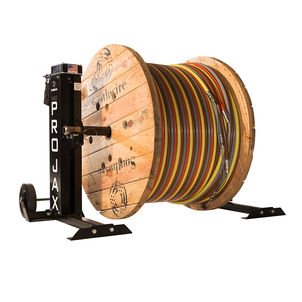 Southwire Wire and Cable Reel Stand in the Cable & Wire Holders department  at
