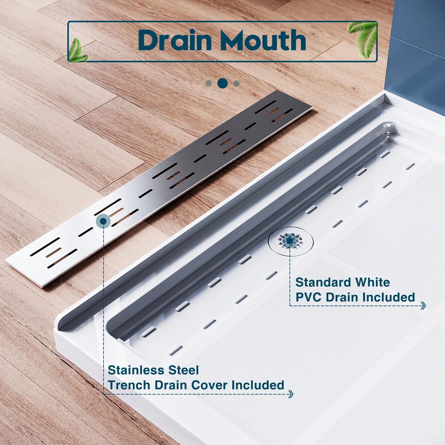 LIVIZA GLSBG-6032L Shower-Floors - View #10
