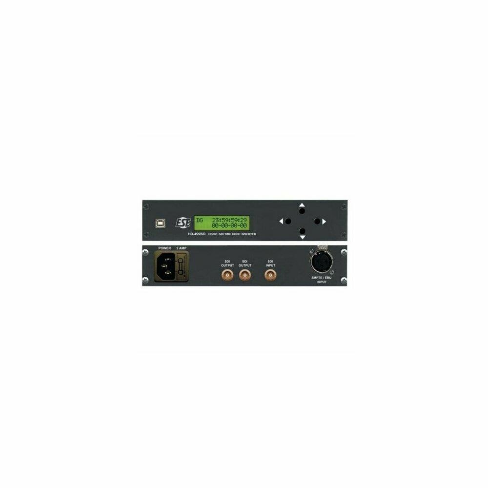  TCNCD343137 HD-455-SD-1 HD and SD SMPTE Time Code Reader and Video Inserter
