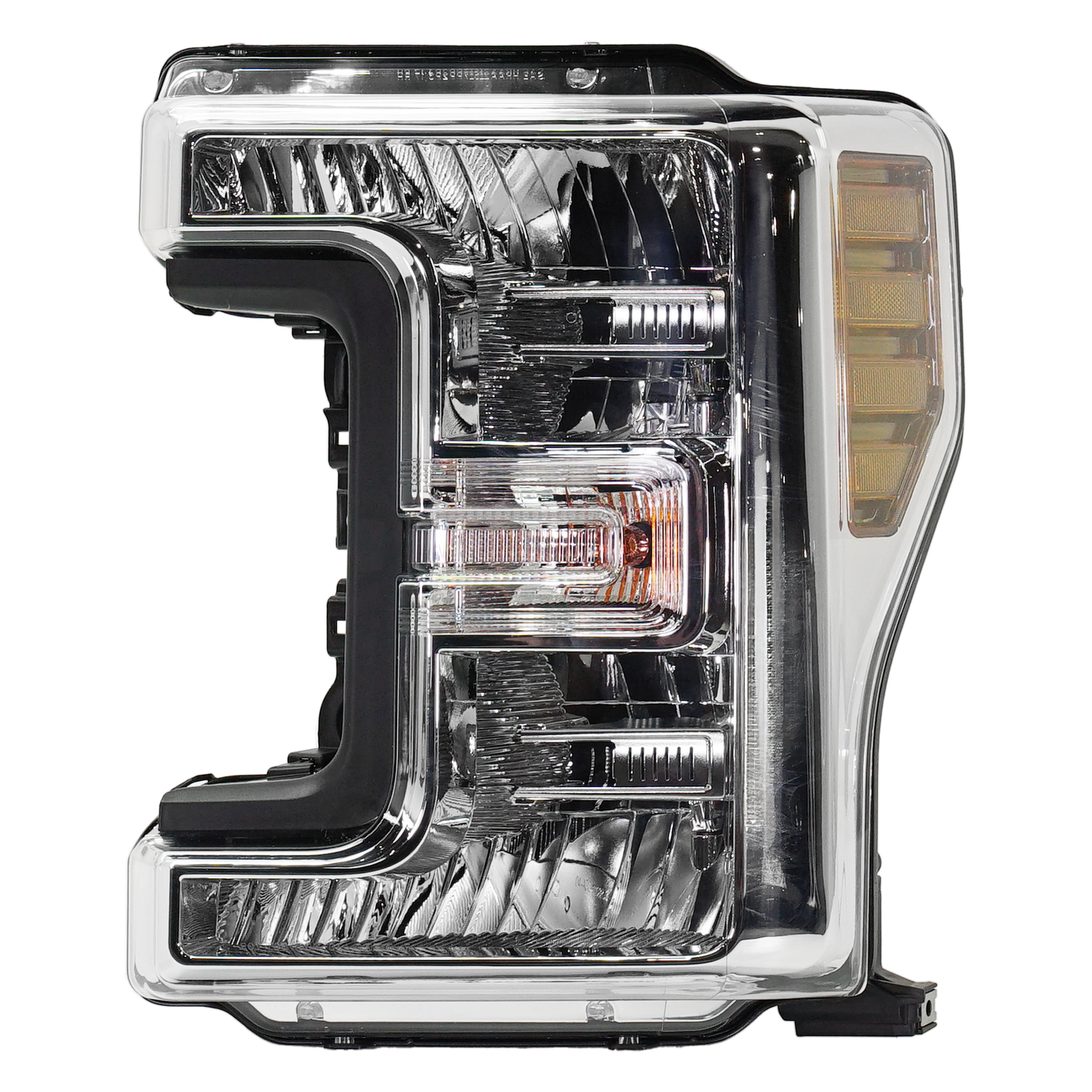 Garage-Pro GPRF10010108Q Driver Side Headlight For Ford F-250 Super Duty 2018-2019 Also Fits F-350 Super Duty Halogen with Bulb(s) Capa Crew Cab- Extended Cab and Standard Cab- Without Sport Package