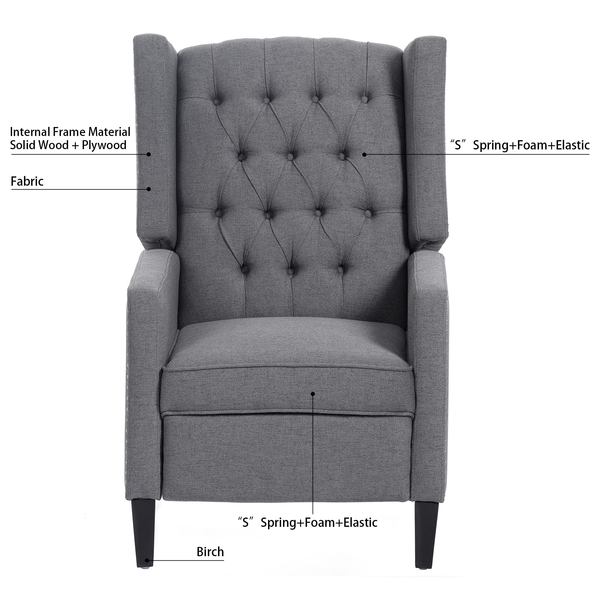 Clihome W50-ZO-9559 recliners - View #5