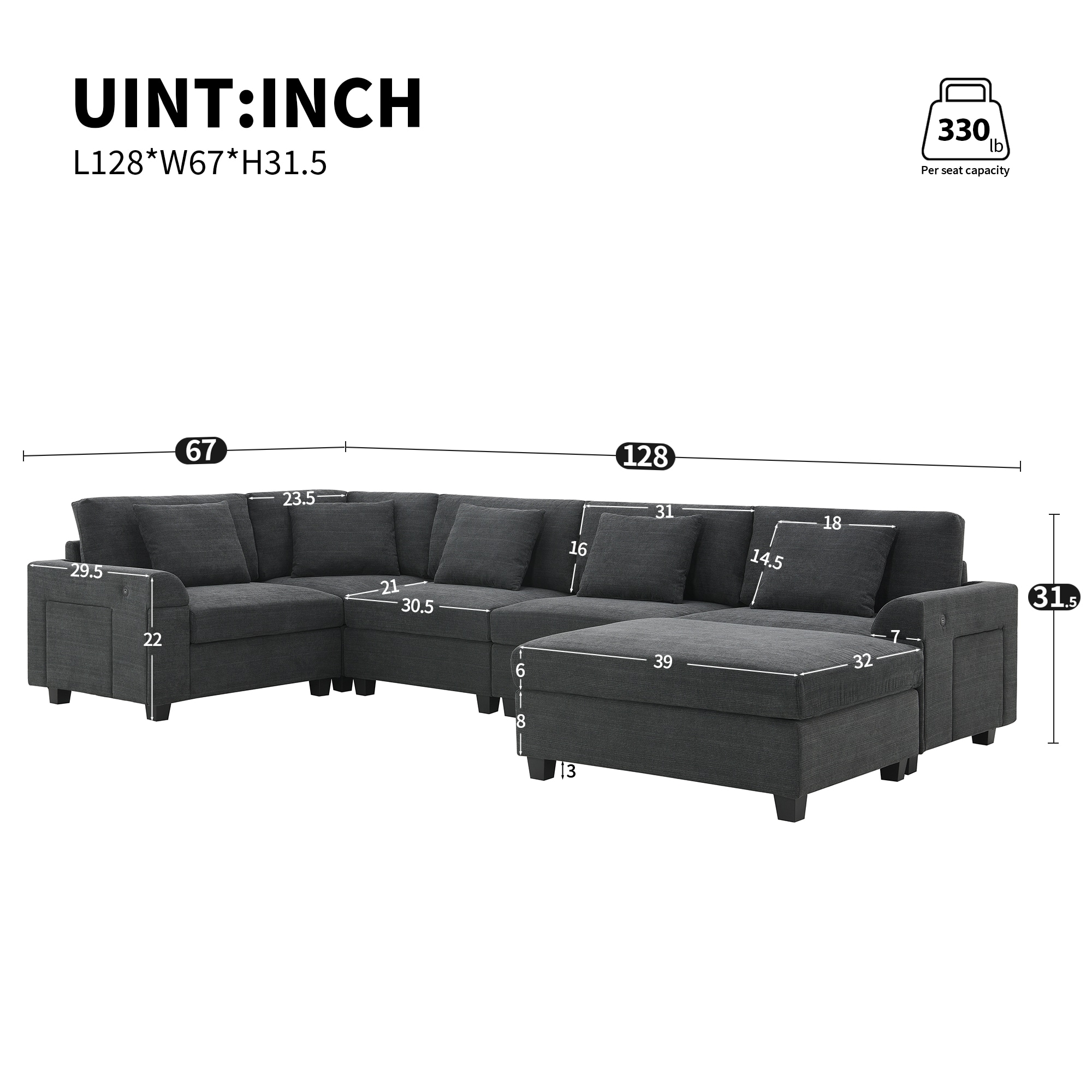 Xspracer ML-SF192NB Sofas-Loveseats - View #2