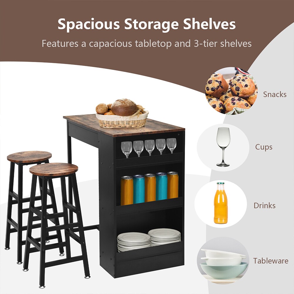Slickblue D-CO-NB89246WH Dining-Sets - View #4