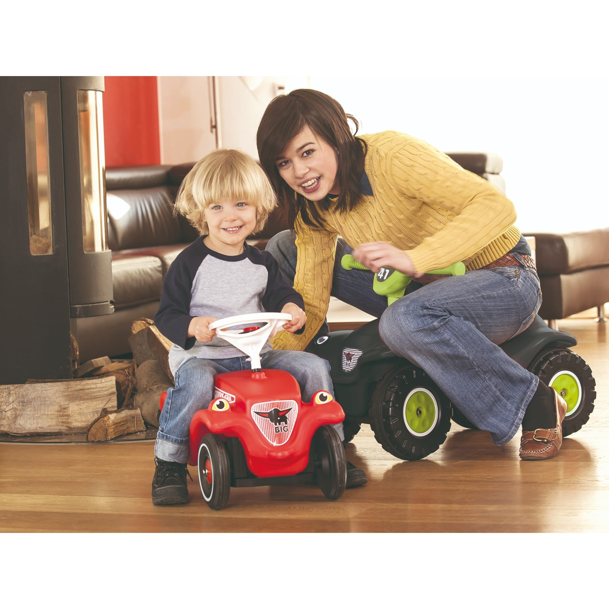 BIG Kids Riding Toy with Ergonomic Seat, 31-in Height, 59-in