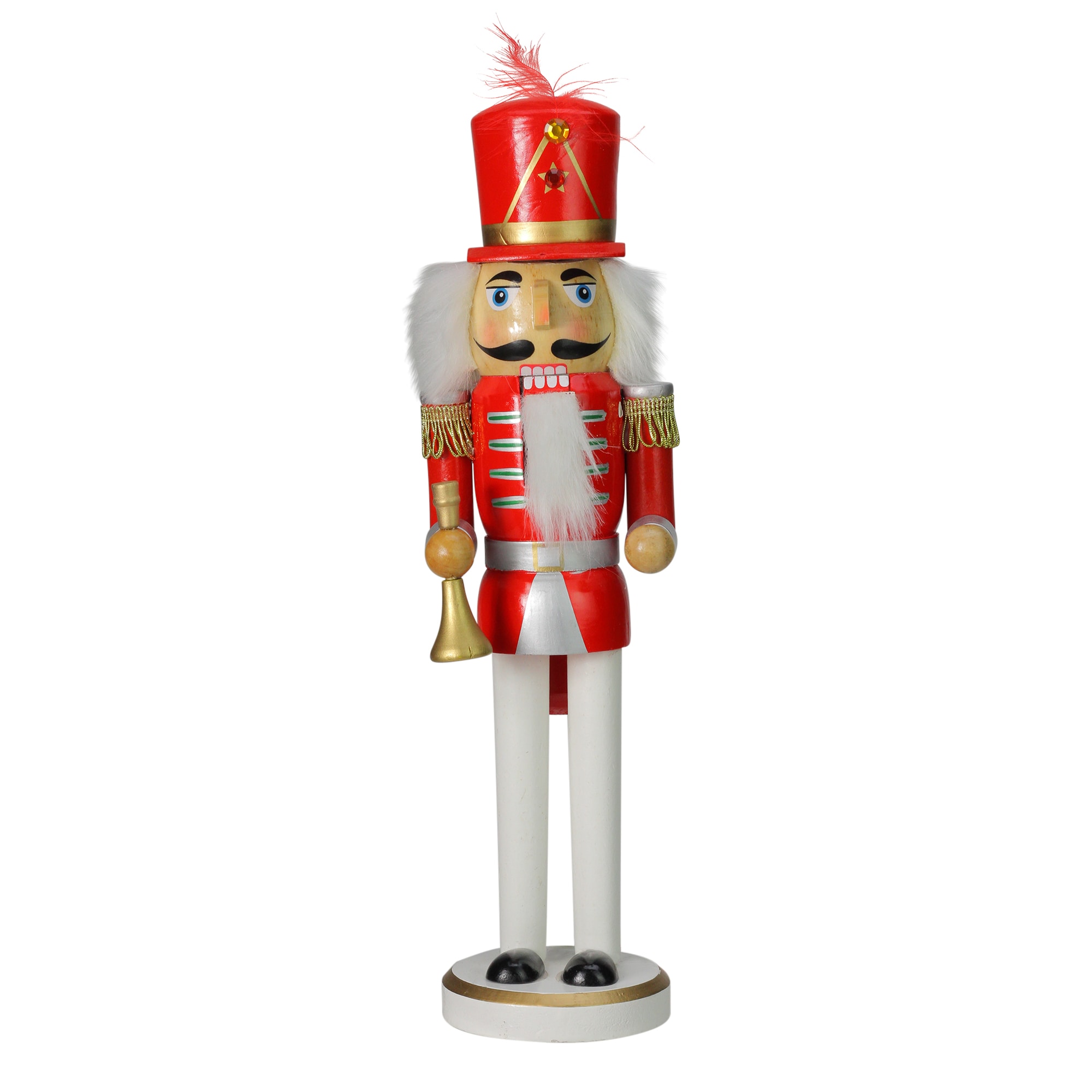 Northlight 32259522 14-in Figurine Nutcracker Christmas Decor