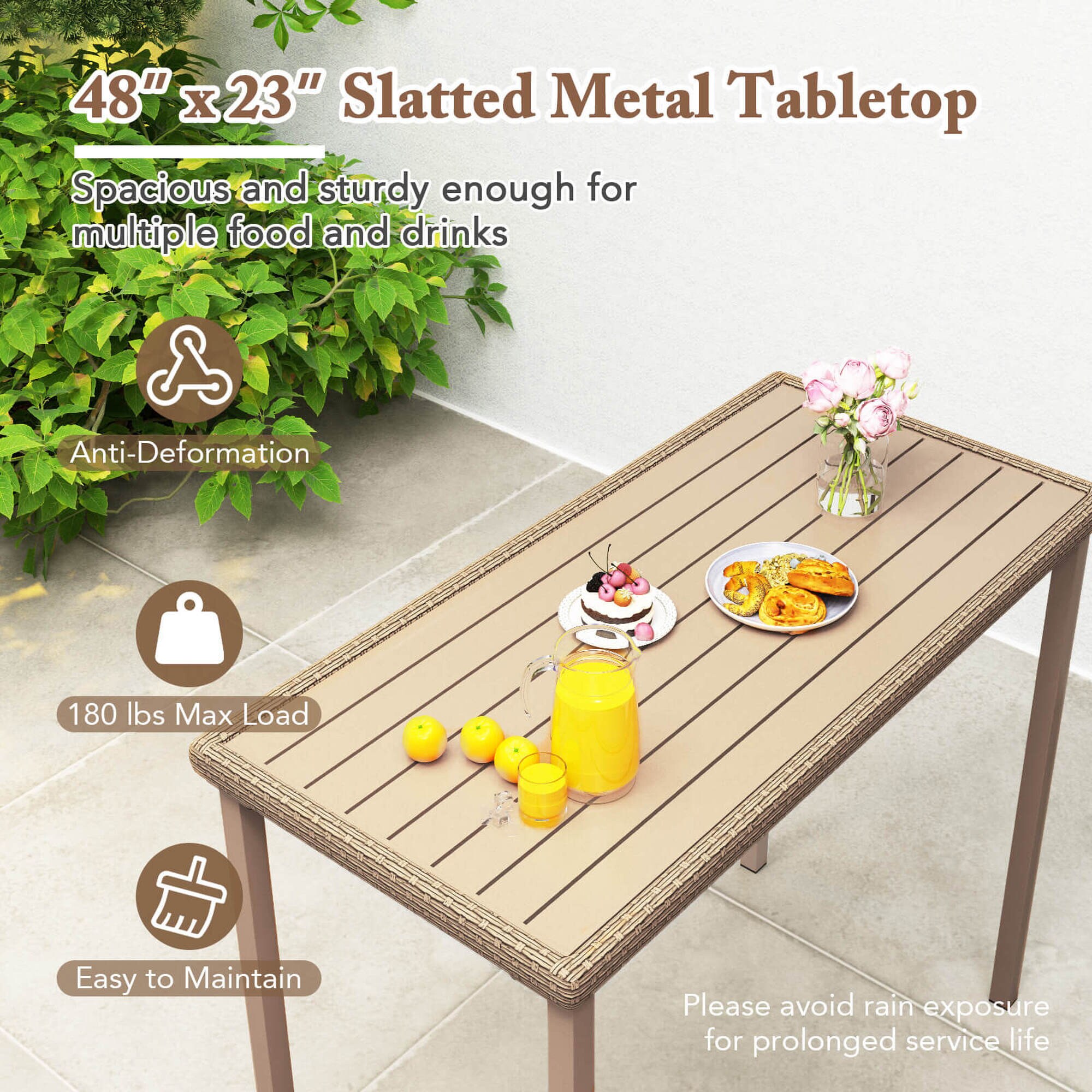 Costway HCST05467 Patio-Tables - View #5