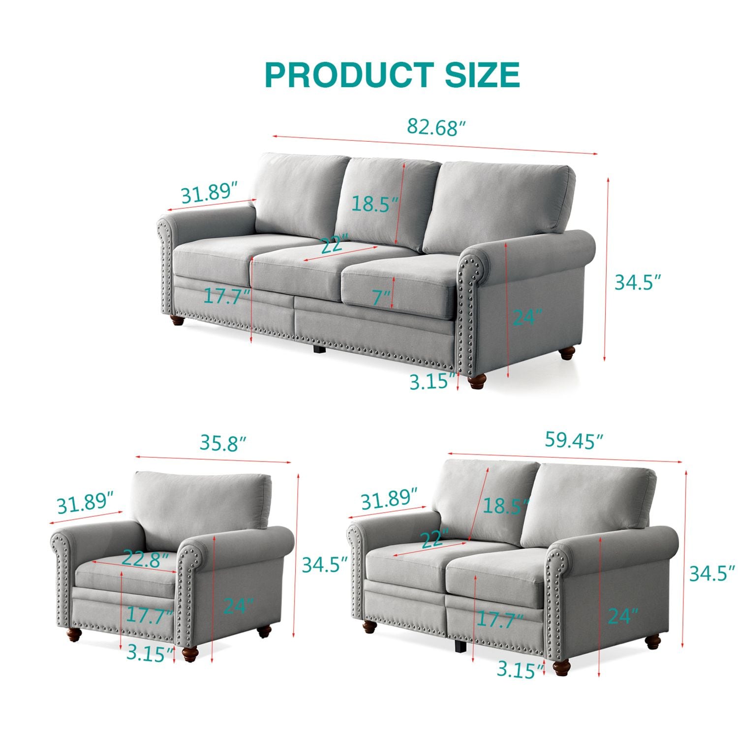 JASMODER W1097S00025 Sofas-Loveseats - View #6