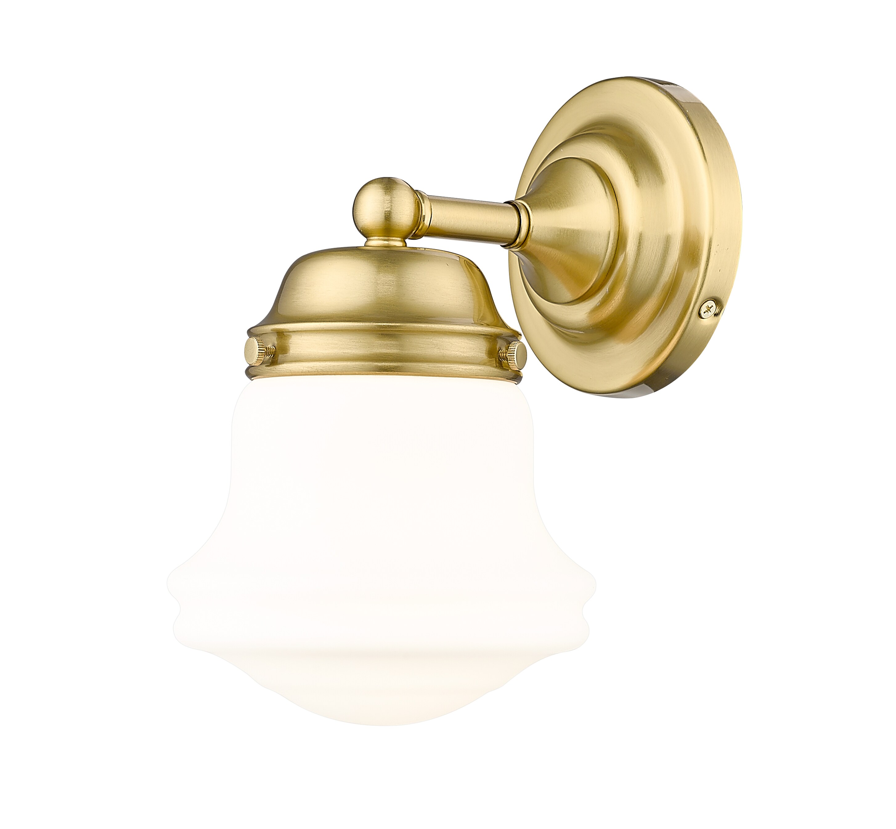 Z-Lite 735-1S-LG Vaughn 6-in 1 -Light Distressed Gold Transitional Vanity light