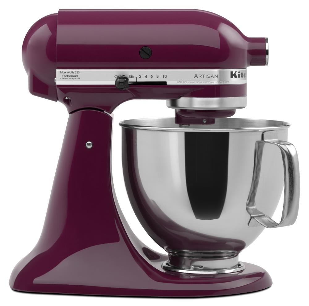 KitchenAid KSM150PSBY 5-Quart 10-Speed Boysenberry Residential Stand Mixer