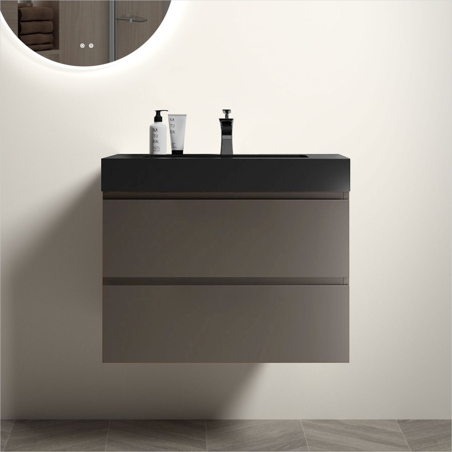 FlowLuxe AE5DCHNSXX9E Bath-Vanity-Combo - View #2