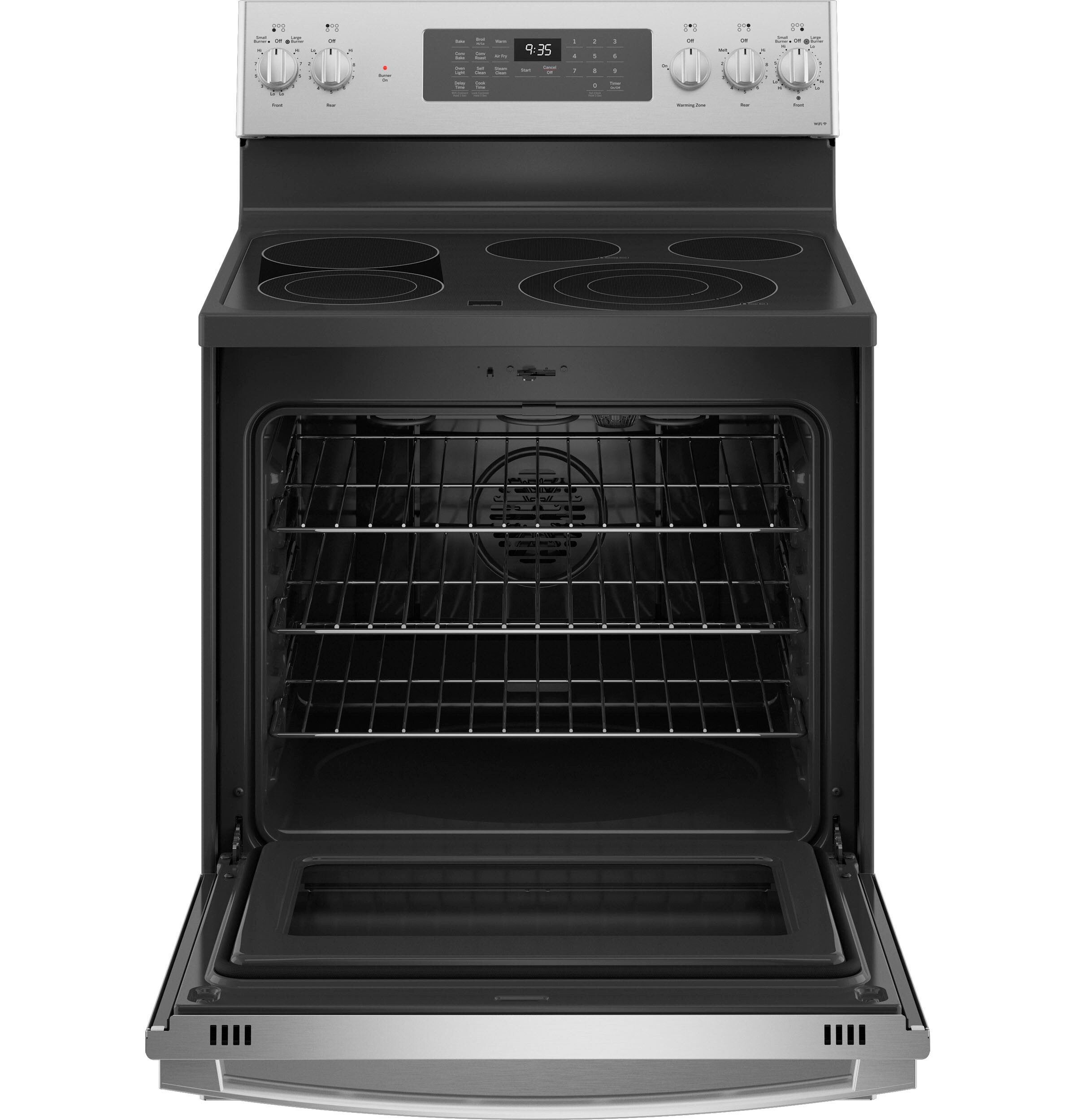 GE Profile Smart 30-in Smooth Surface 5 Elements 5.3-cu ft Self ...