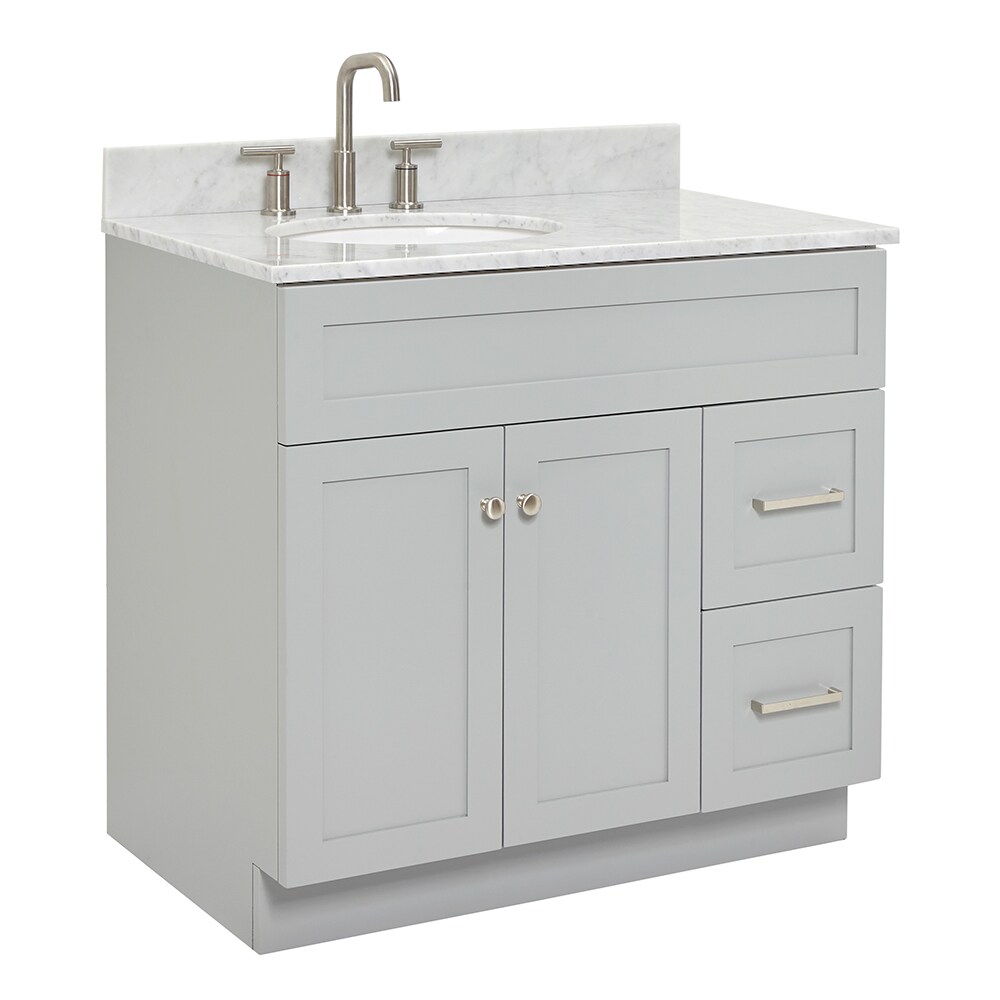 ARIEL F037SLCW2OVOGRY Bath-Vanity-Combo - View #3