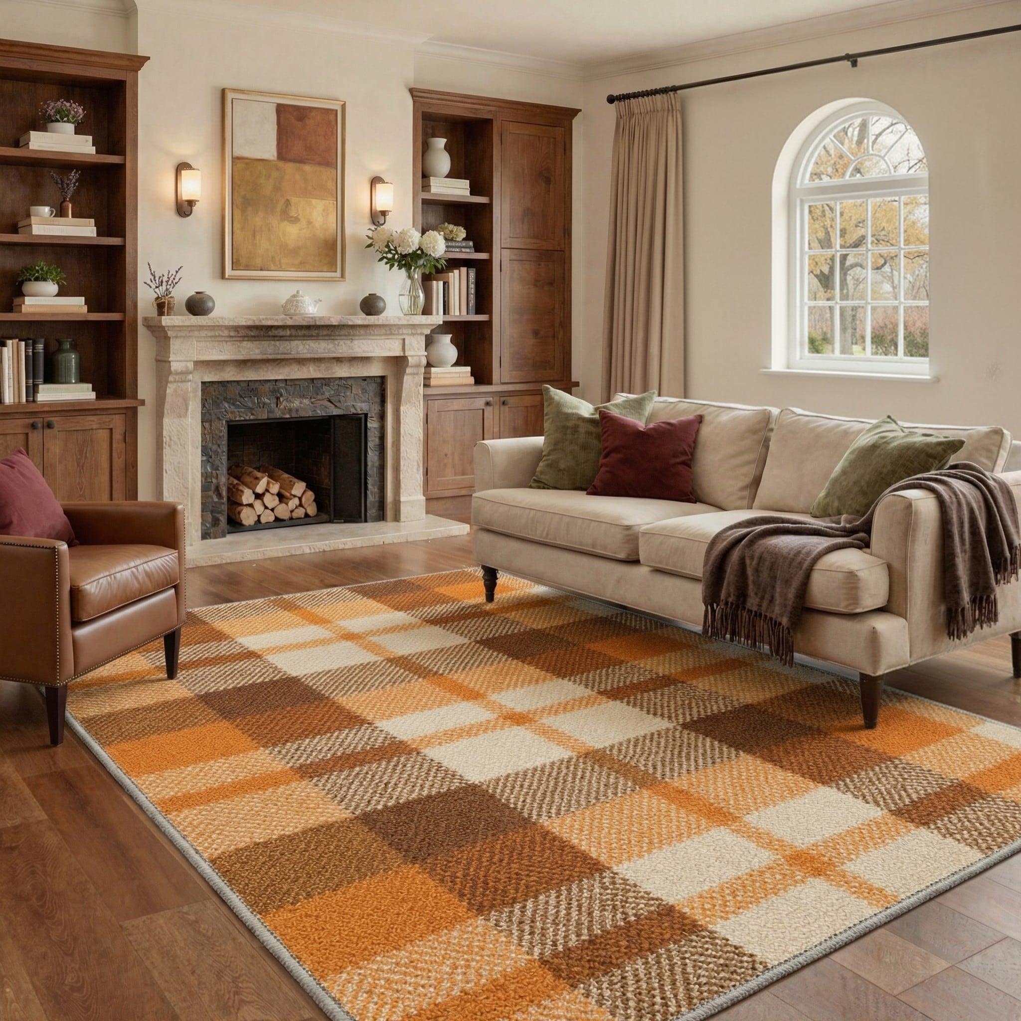 BAVNI ARC2034-LINEN-2X3 rugs - View #4