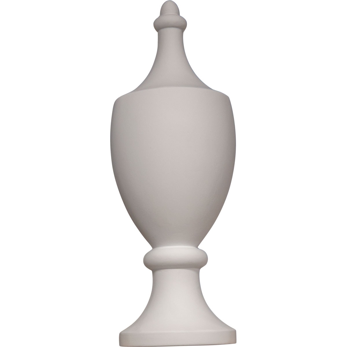 Highland Manor Wood Products Large Kline Ball Maple Wood Finial - 7 Tall x  4 7/8 Wide - Unfinished Round Wooden Finial for Indoor Use - Perfect for