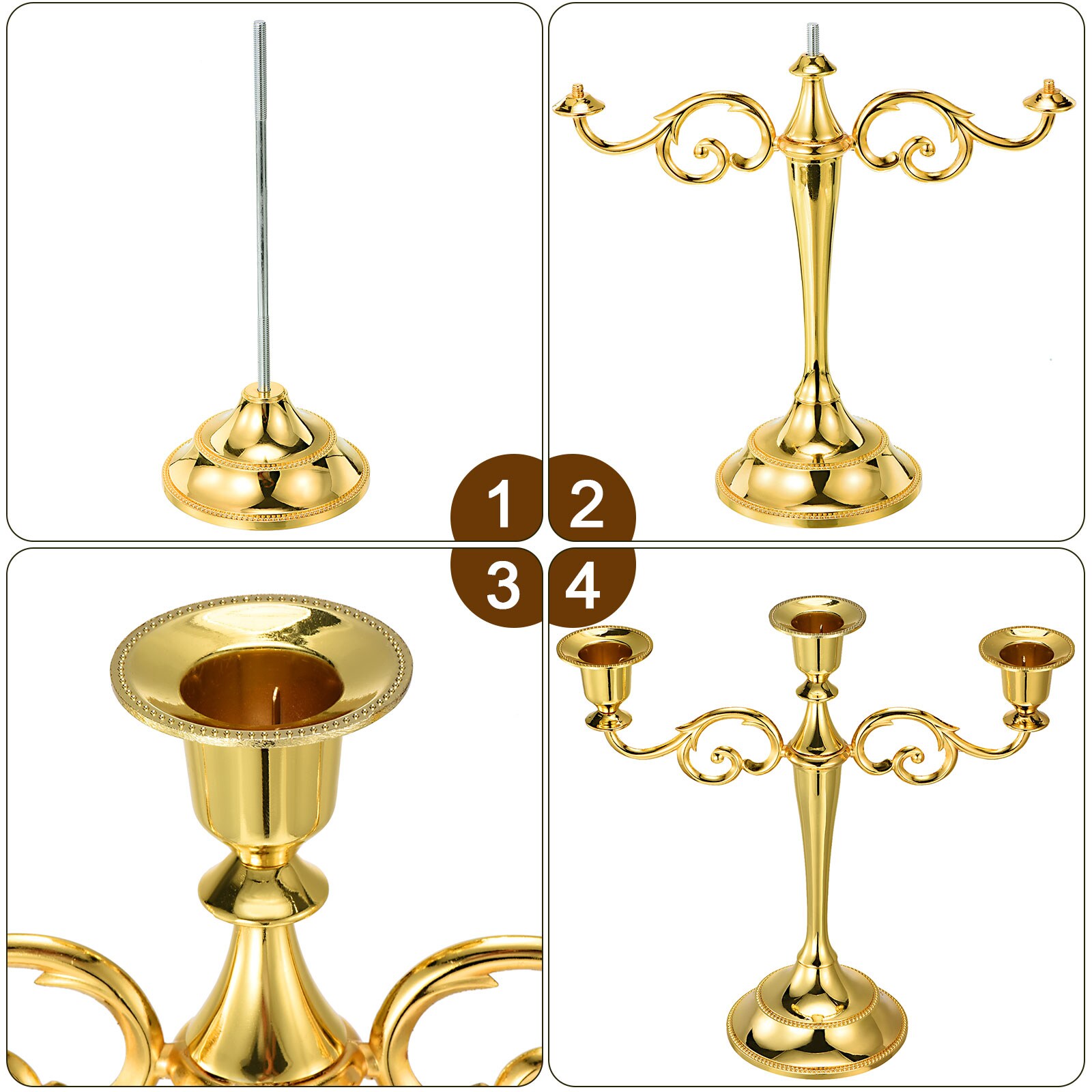 PATIKIL S25120800UX4586 Candle-Holders - View #6