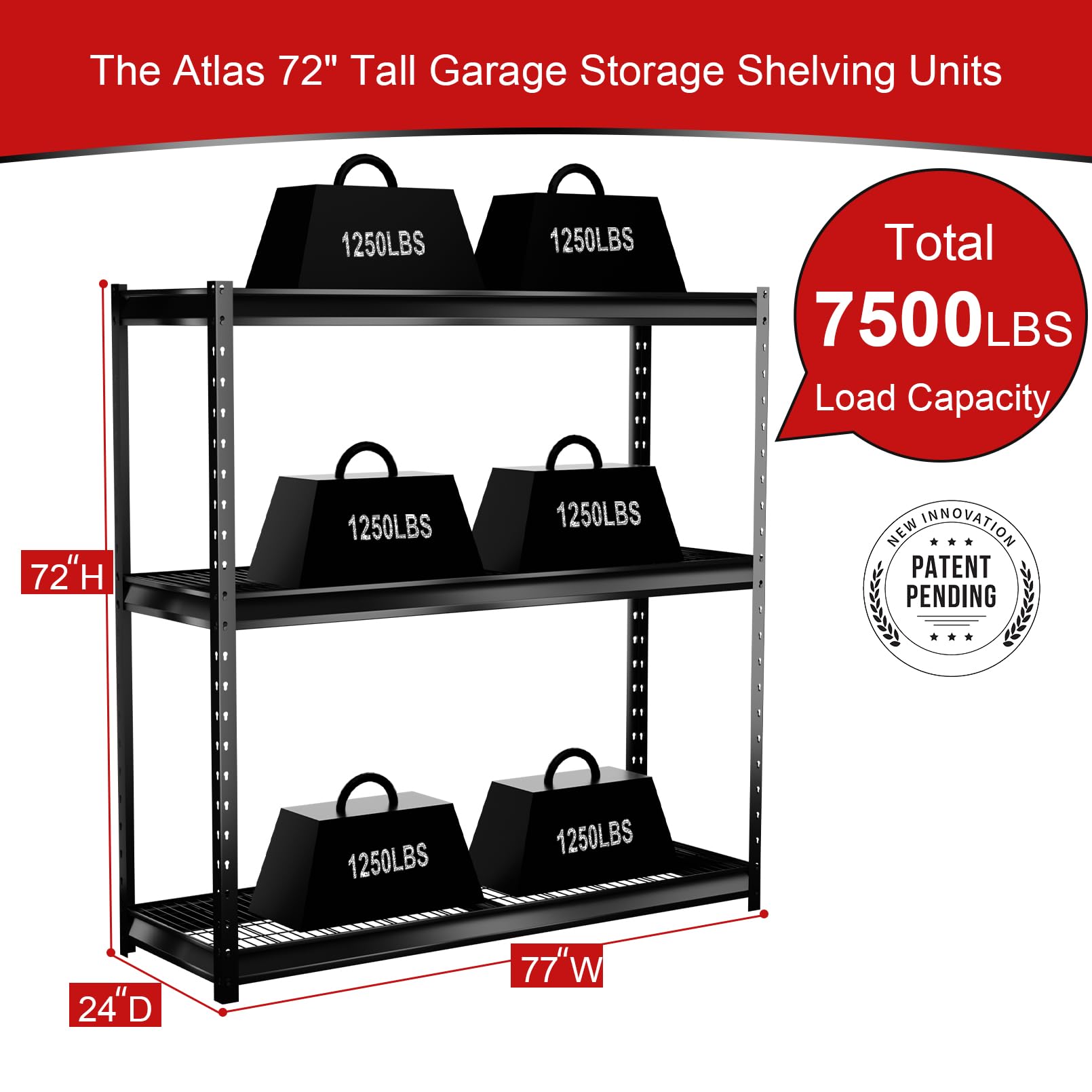 Shuntong 7304K-3 Free-Standing-Shelving - View #2