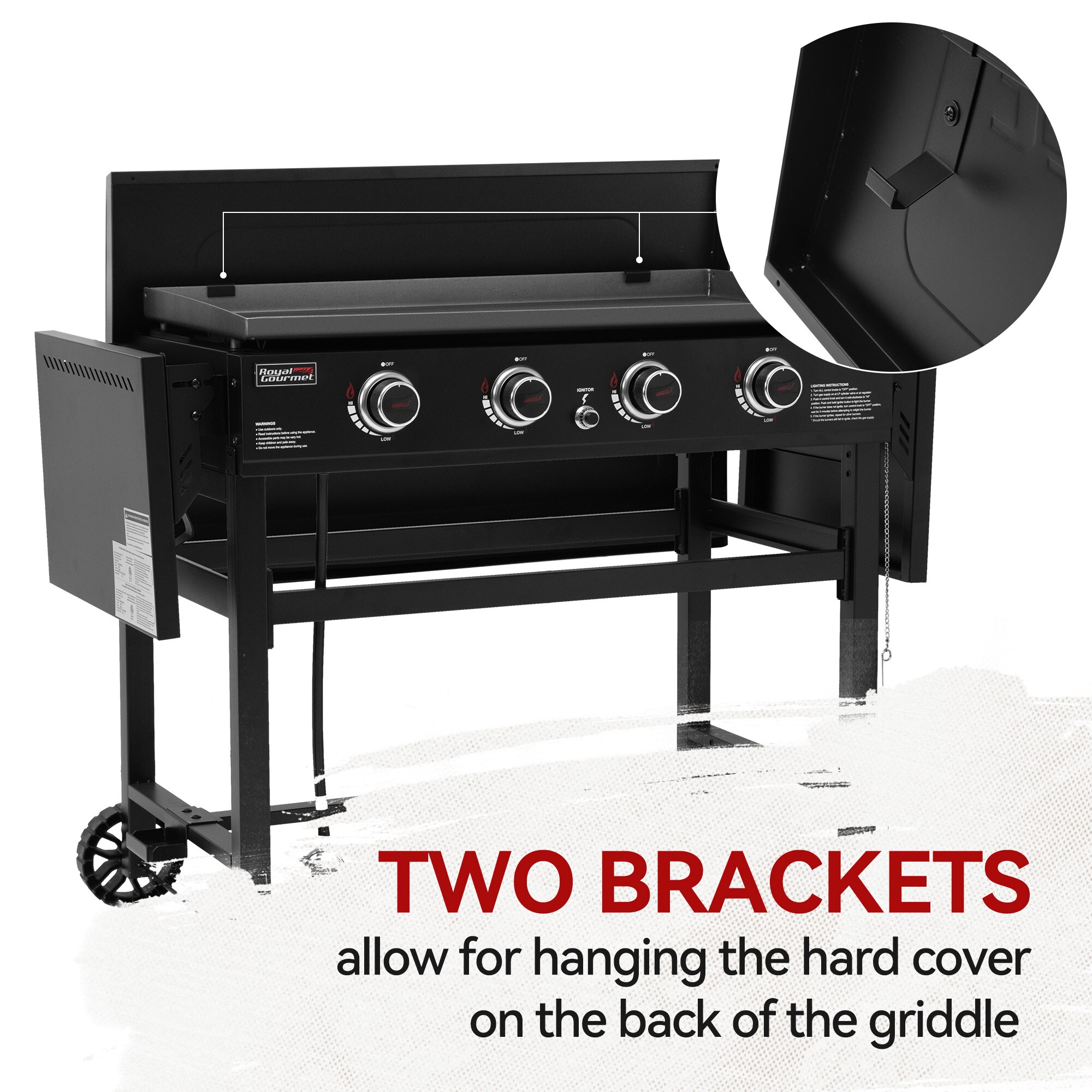 Royal Gourmet GD2400L Grill-Covers - View #6
