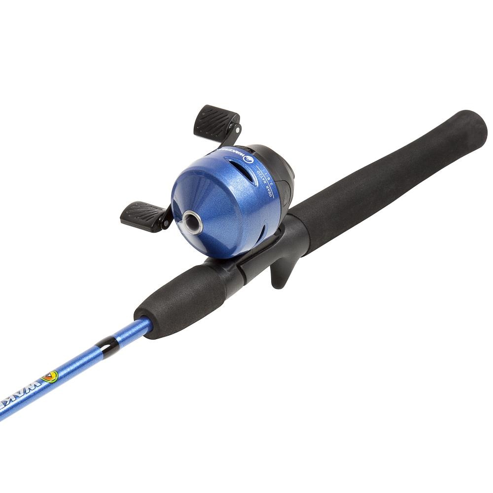 Leisure Sports 500987RNZ Fishing Rod and Reel Combo, Spincast Pole, GE