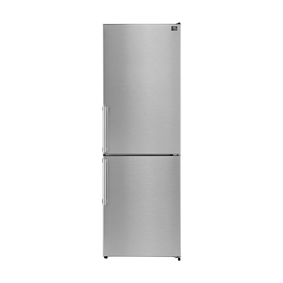 FORNO FFFFD1778-24RS Guardia Right Swing 10.8-cu ft Standard-Depth Bottom-Freezer Refrigerator Stainless steel ) ENERGY STAR Certified