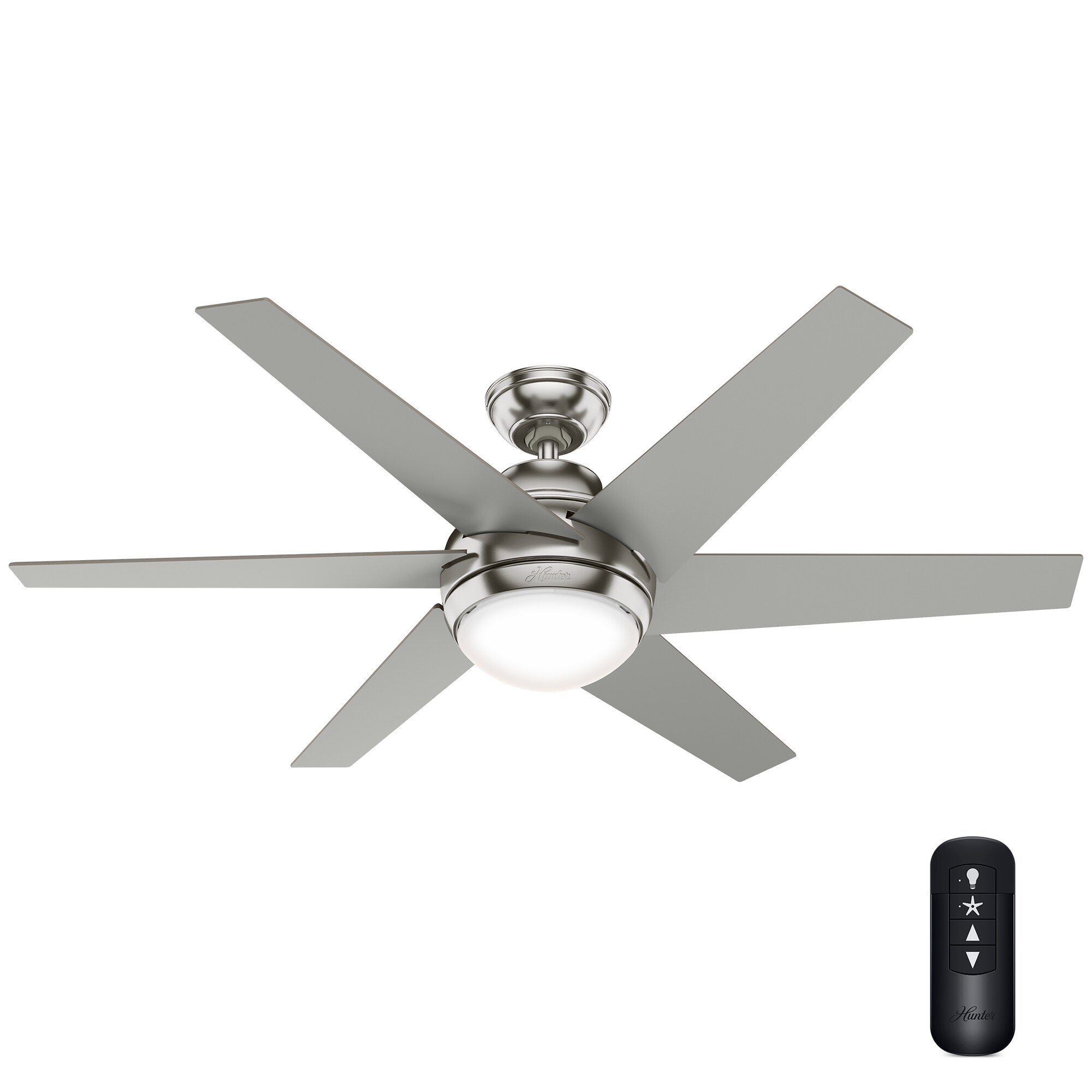 HDC Mercer 52 in Indoor Oil Rubbed Bronze Ceiling Fan with LED Light & Remote 